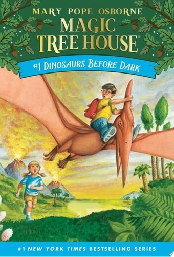 Dinosaurs Before Dark (Magic Tree House, No. 1) by Sal Murdocca,Mary Pope Osborn