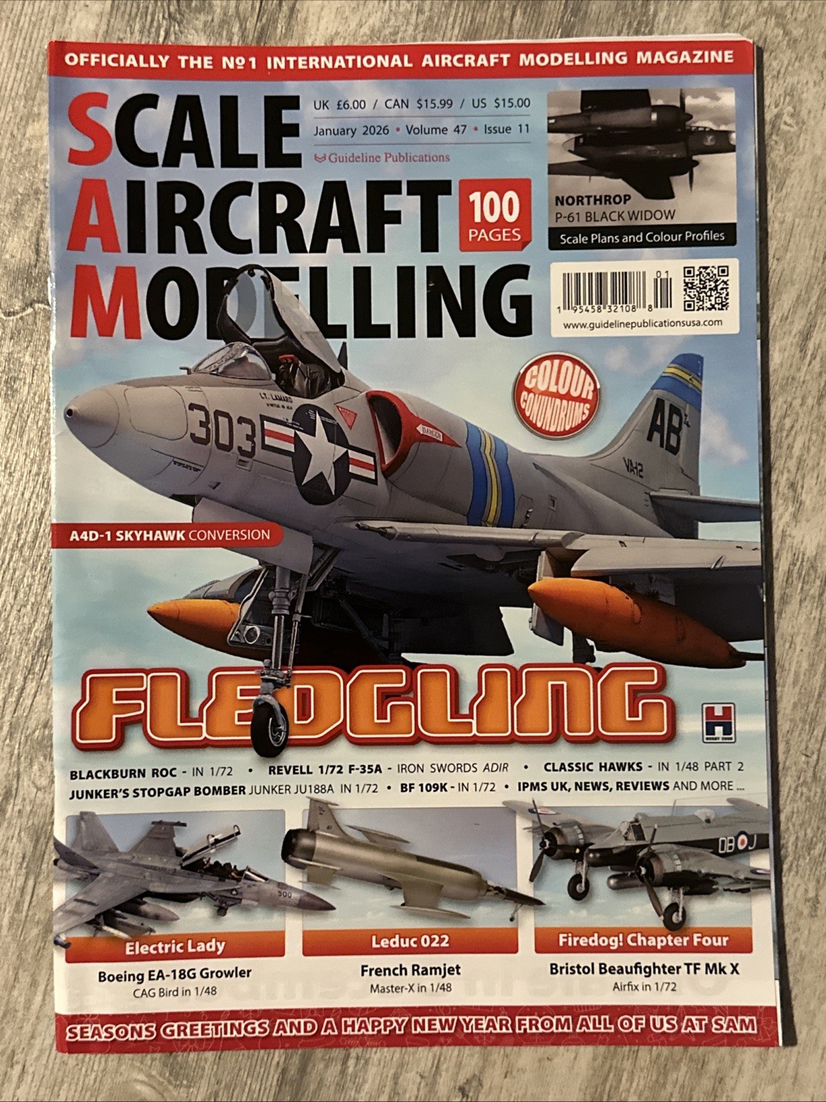 SCALE AIRCRAFT MODELLING MAGAZINE UK JANUARY 2026