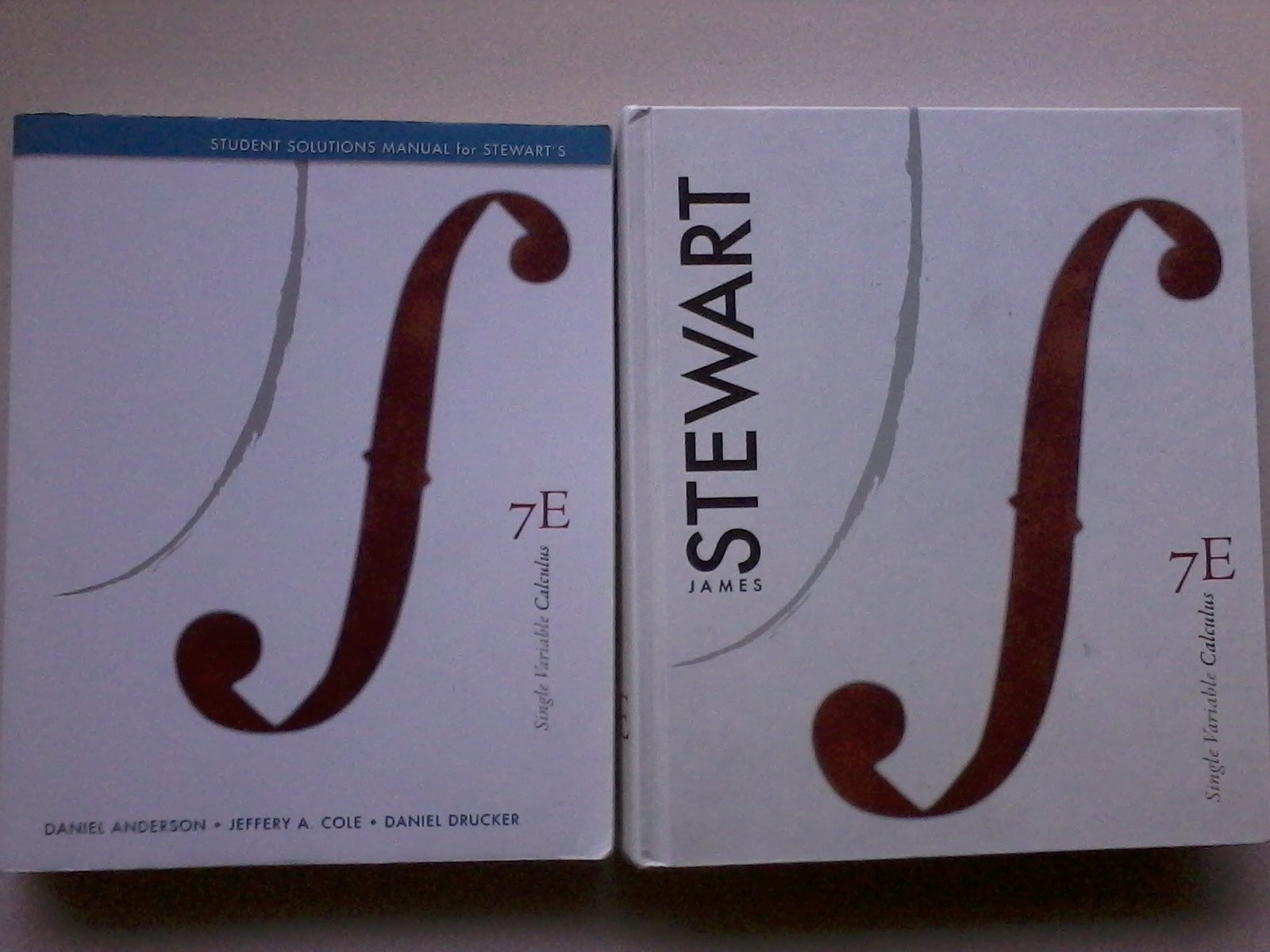 Single Variable Calculus – hardcover Stewart, James