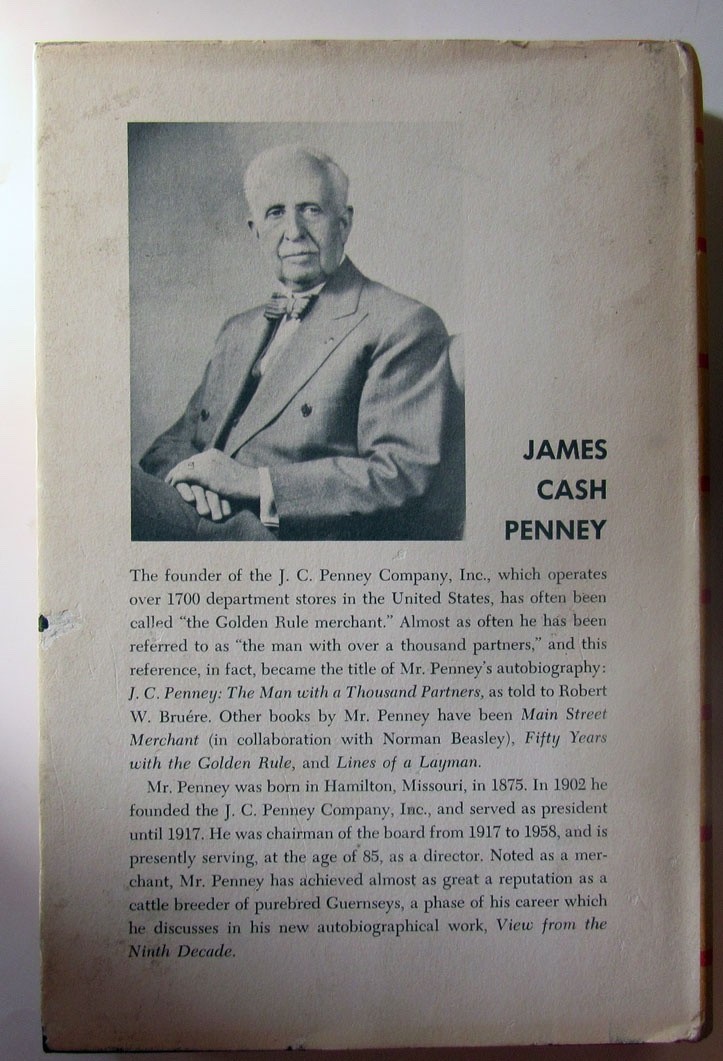 J.C. PENNEY VIEW FROM THE NINTH DECADE VINTAGE 1960