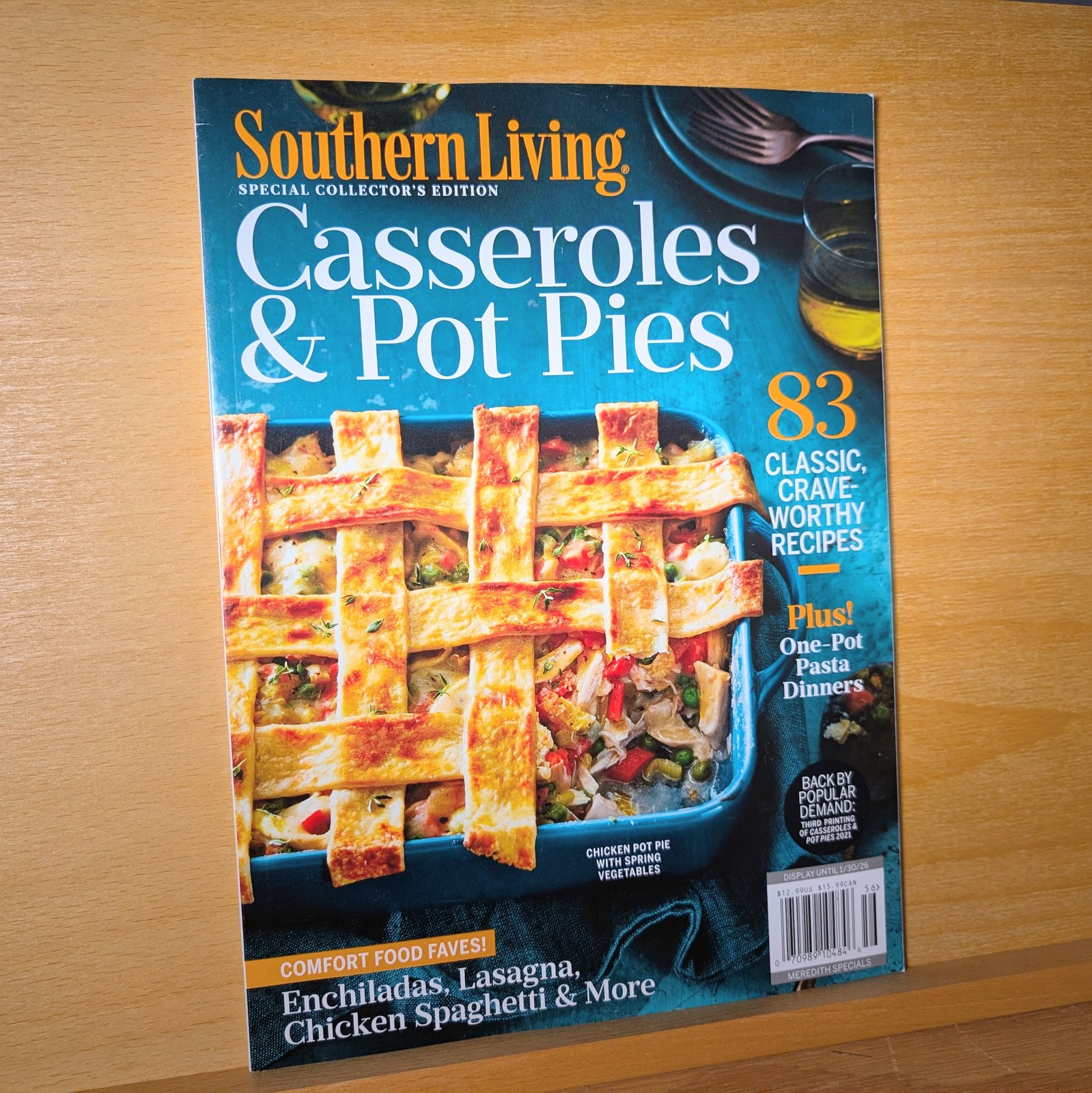 Southern Living Magazine Special Collector’s Edition Casseroles & Pot Pies