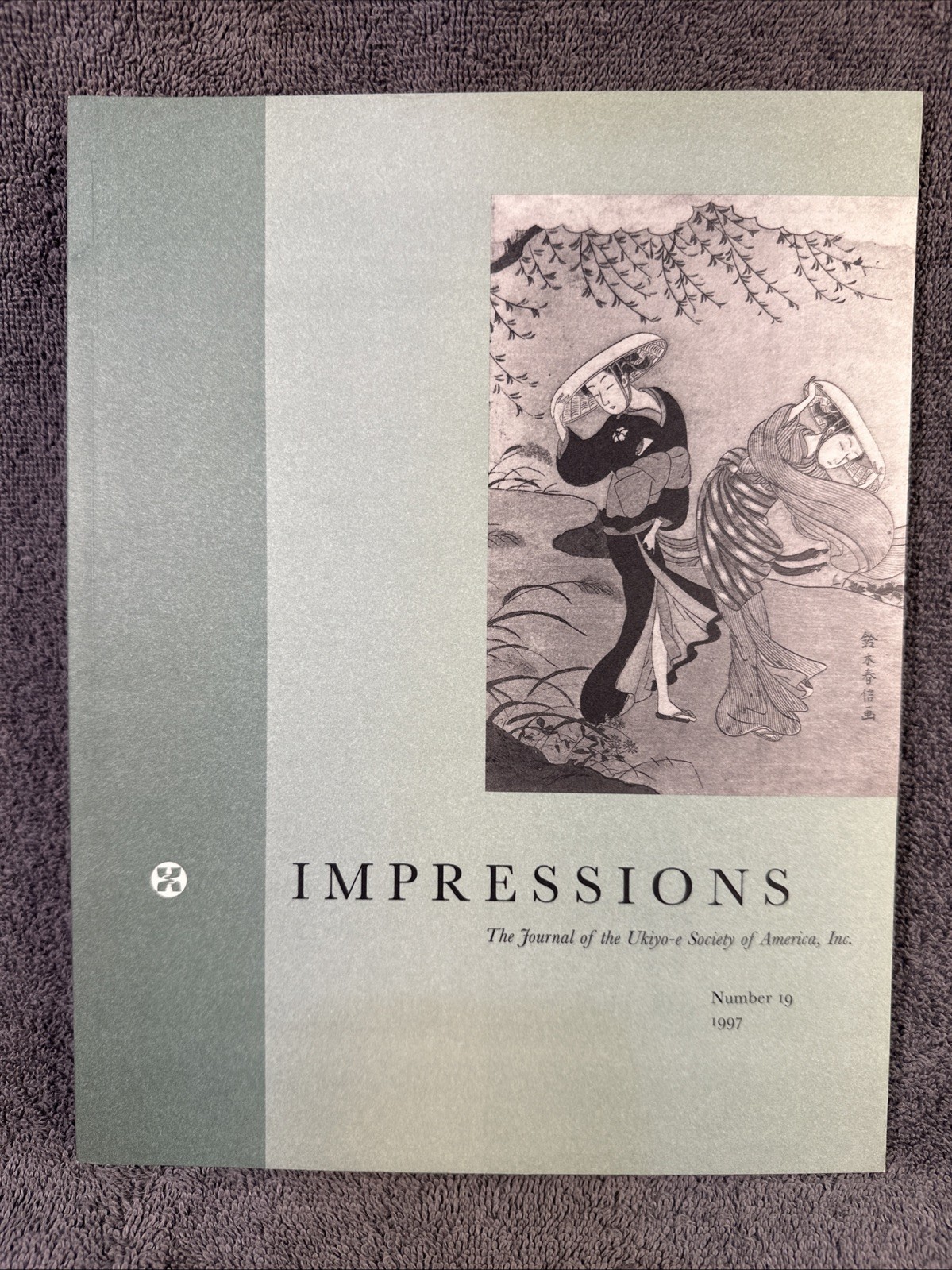 Impressions The Journal Of The Ukiyo E Society of America 1997 Paperback #19