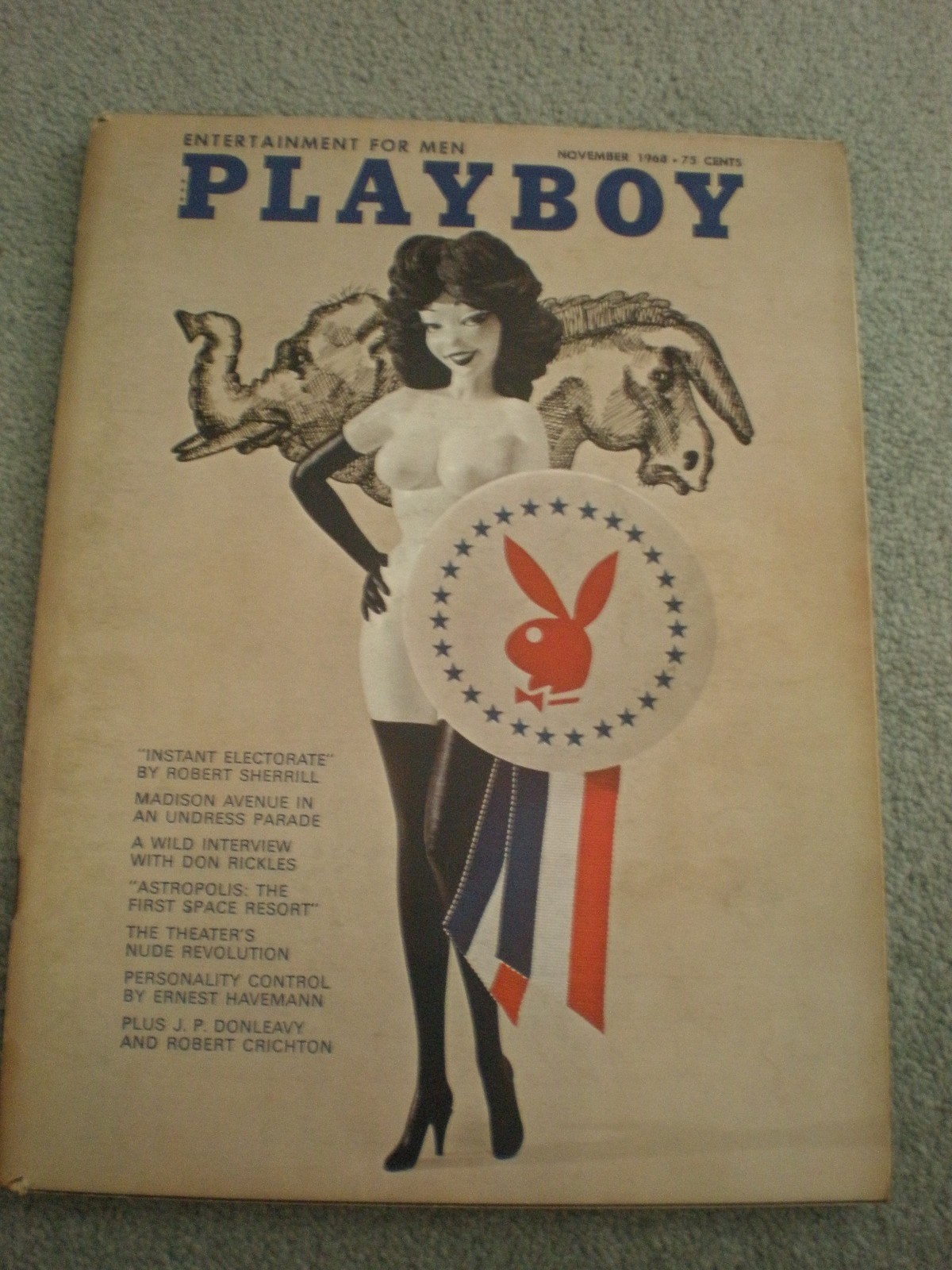 Playboy Magazine November 1968