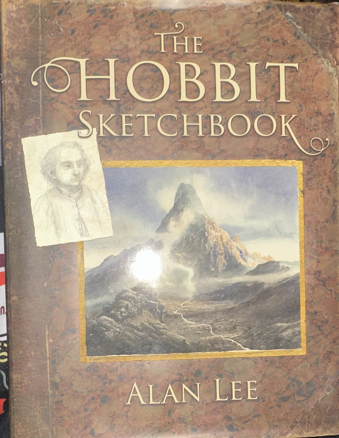 The Hobbit Sketchbook Alan Lee Hardcover Illustrated w/ Dust Jacket 2005 1st