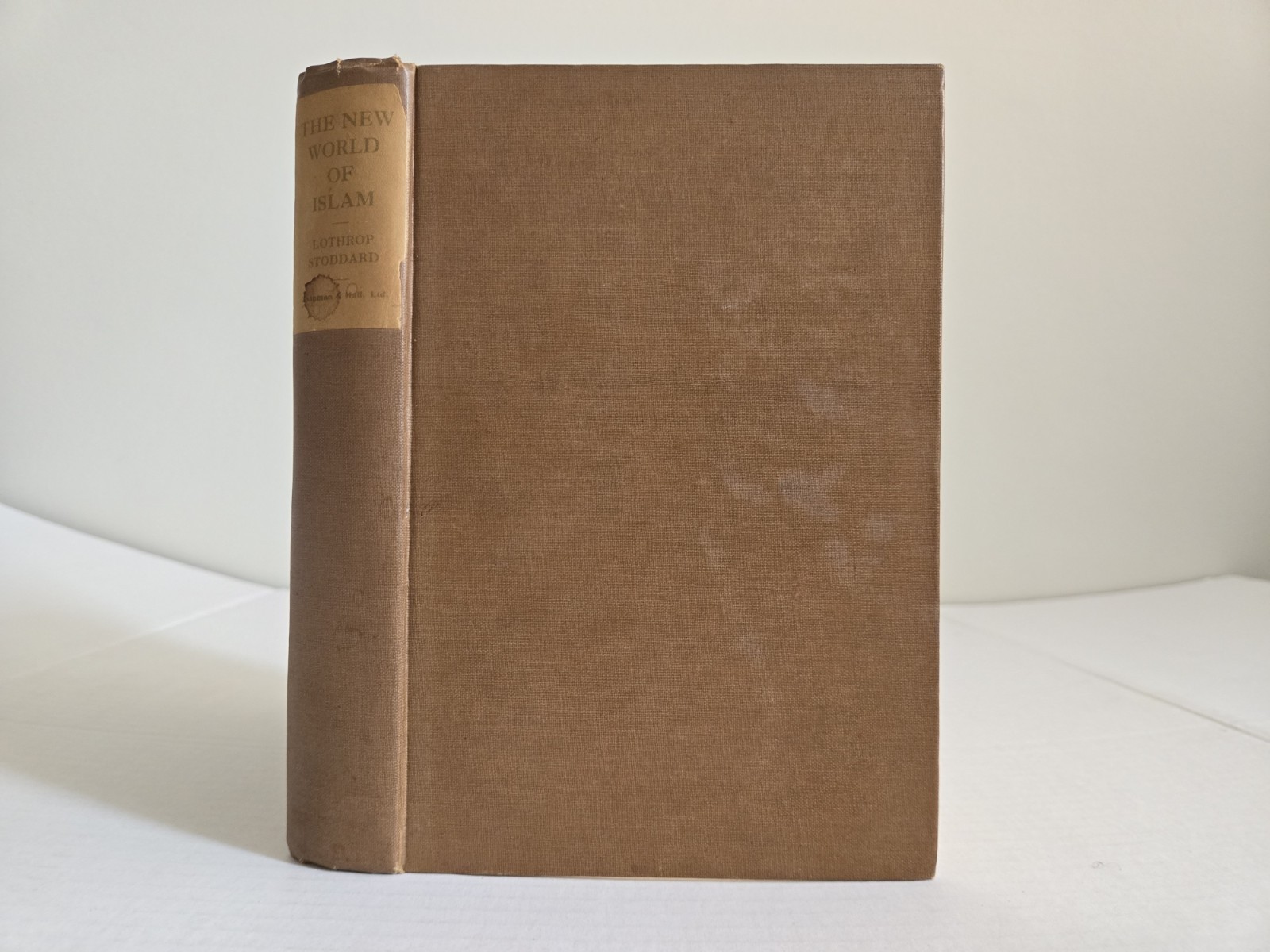 The New World of Islam by Lothrop Stoddard 1921 HC 1st Edition Chapman and Hall