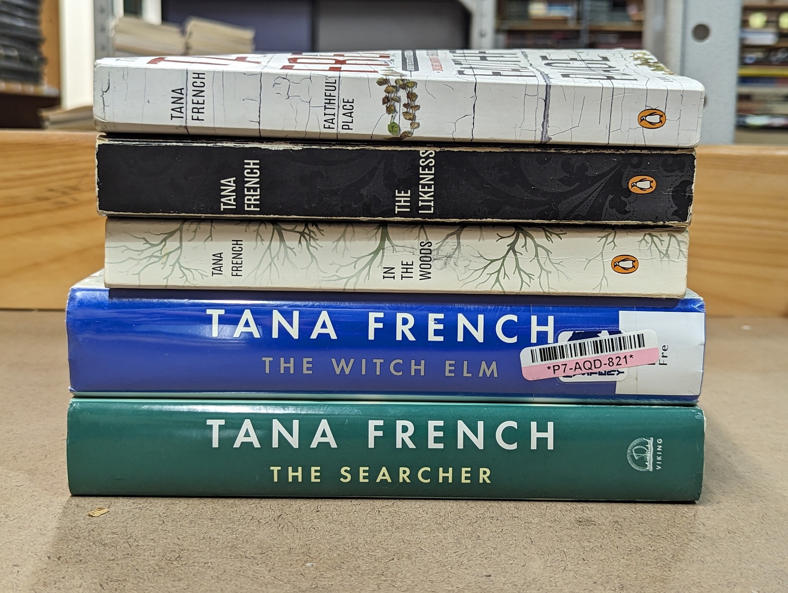 Lot of 5 Books by Tana French Dublin Murder Squad In the Woods The Likeness