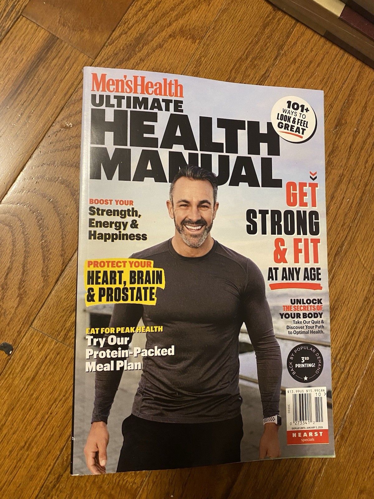 Mens Health Ultimate Health Manual Magazine Get Strong & Fit At Any Age