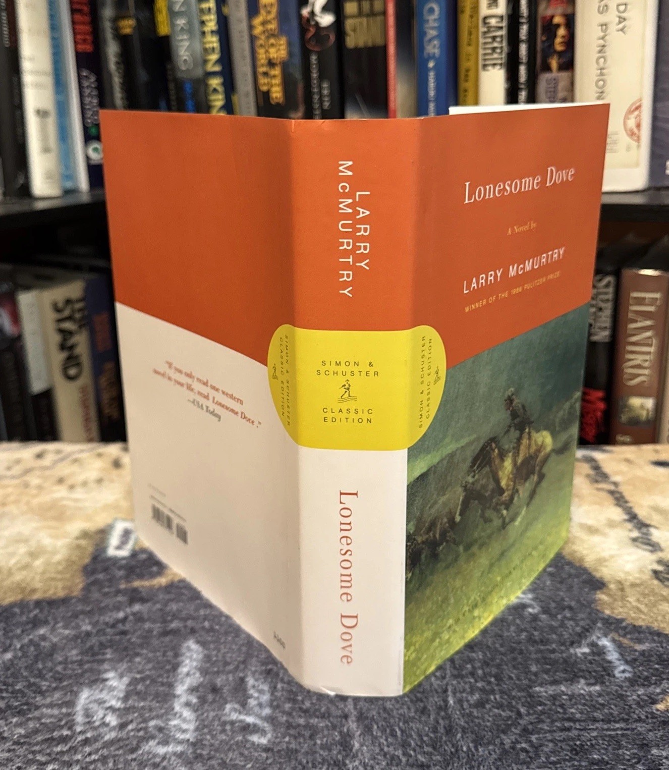 Lonesome Dove – Larry McMurtry (Hardcover) Simon Schuster Classic Edition, VG+