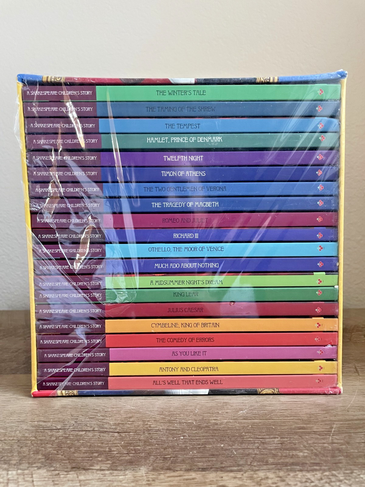 Children’s Shakespeare Stories Complete 20 Book Boxed Set + Audio CDs SEALED