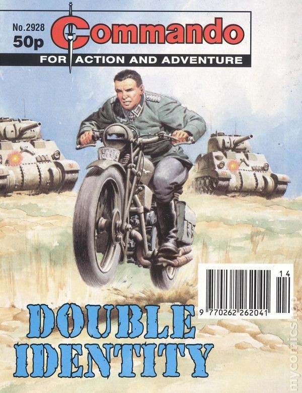 Commando for Action and Adventure #2928 VG 1996 Stock Image Low Grade