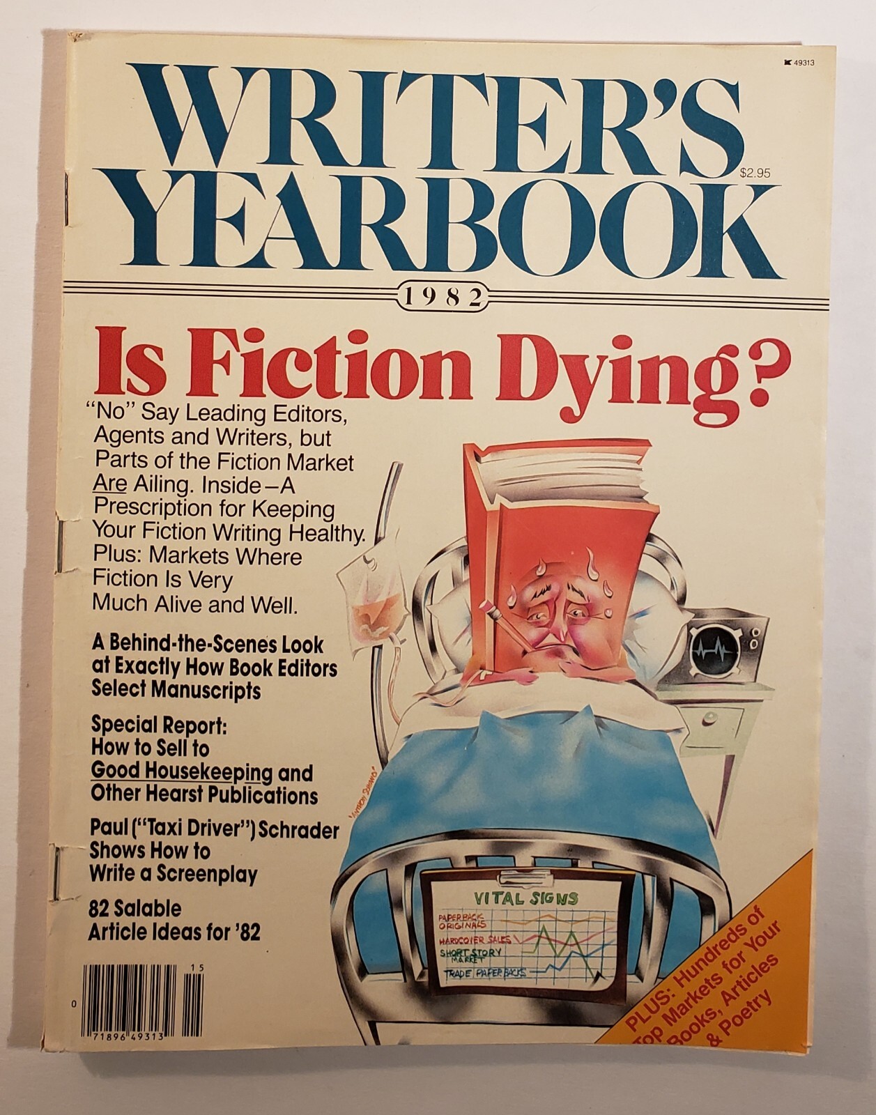 Writer’s Digest 1982 Yearbook Paul Schrader Screenplay James Jones Tom Morgan