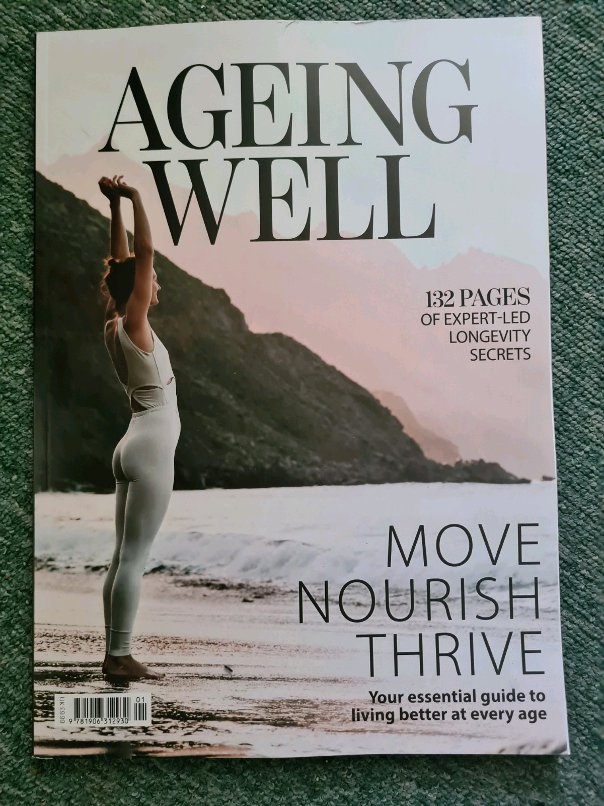 Ageing Well magazine 132 pages of expert led longevity secrets 2026 Brand New
