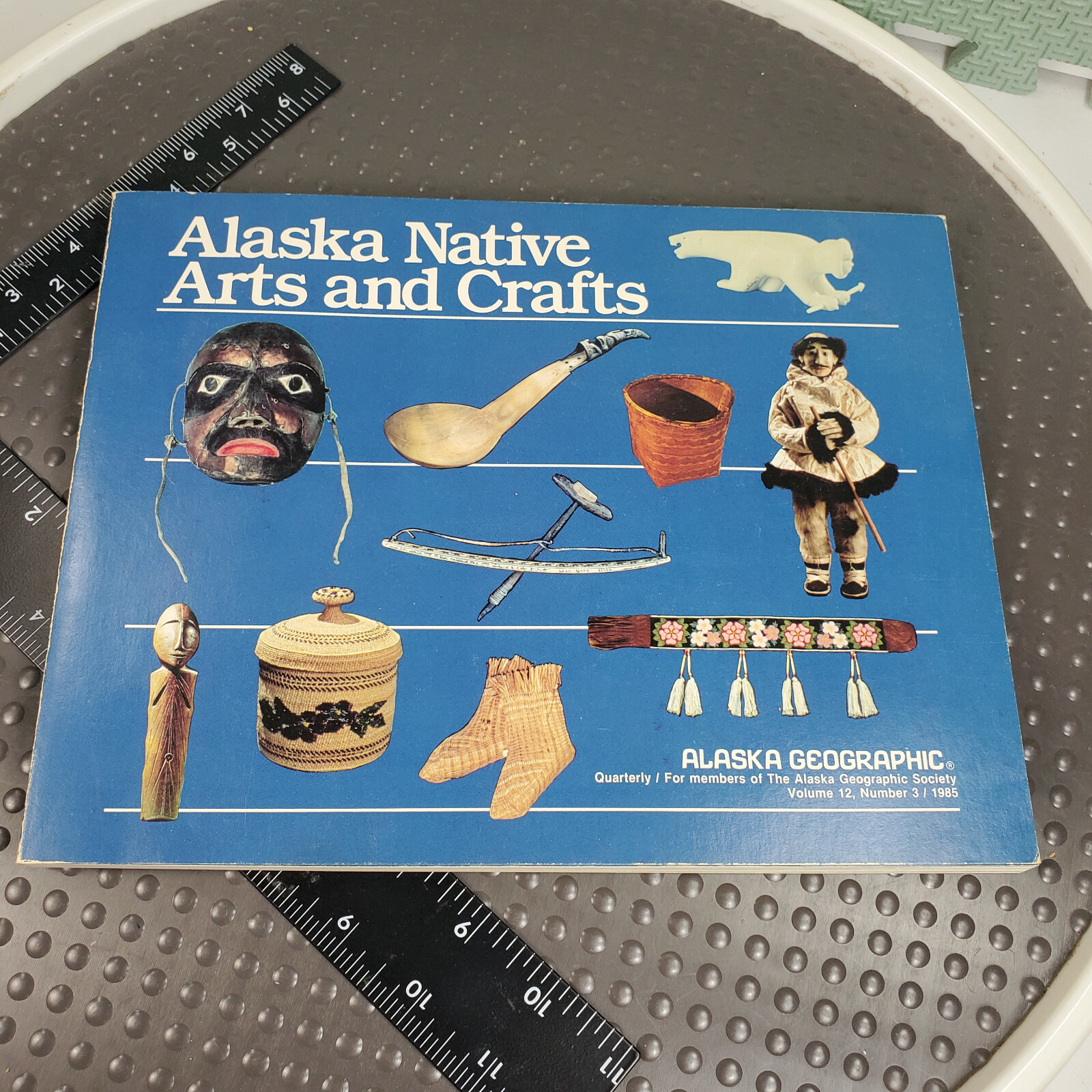Alaska Native Arts & Crafts Quarterly 1985 v12 #3 Geographic Society 216 pages