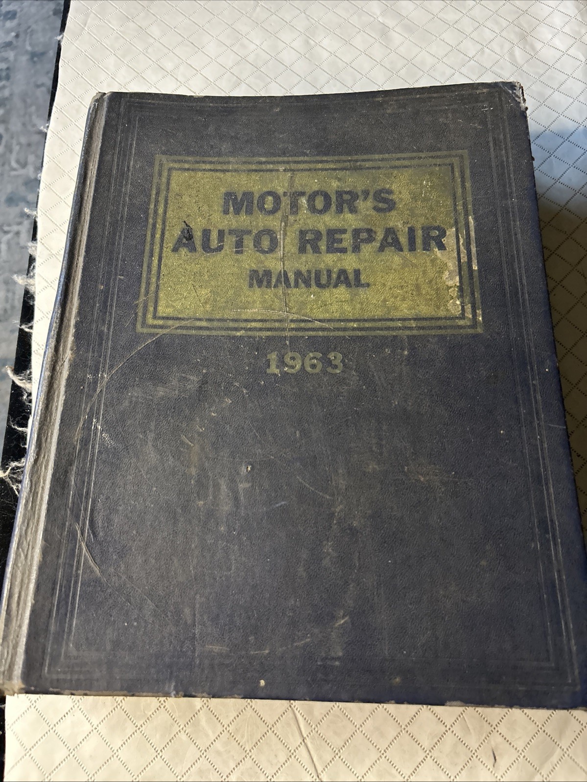 Vintage Motor’s Auto Repair Manual Ralph Ritchen Hardcover 26th Ed 1963 USA