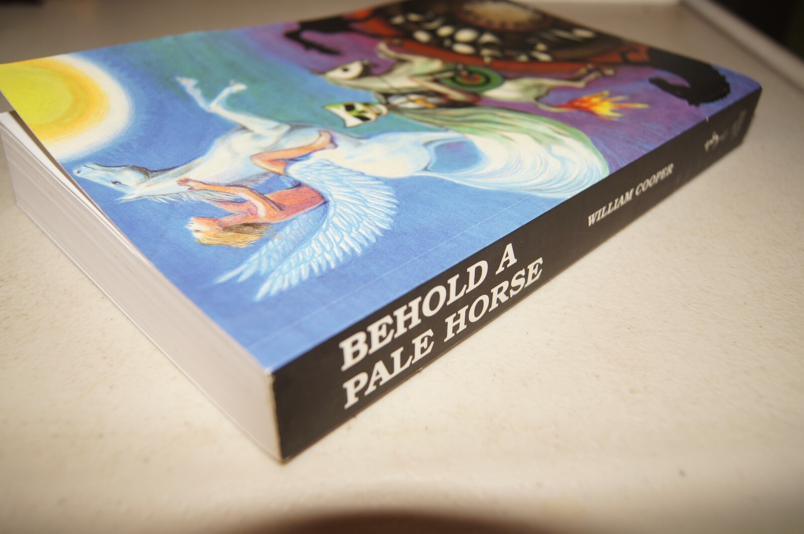 Behold a Pale Horse William Cooper 1991 500p+ Unrevised Protocols of Z CFR ZION