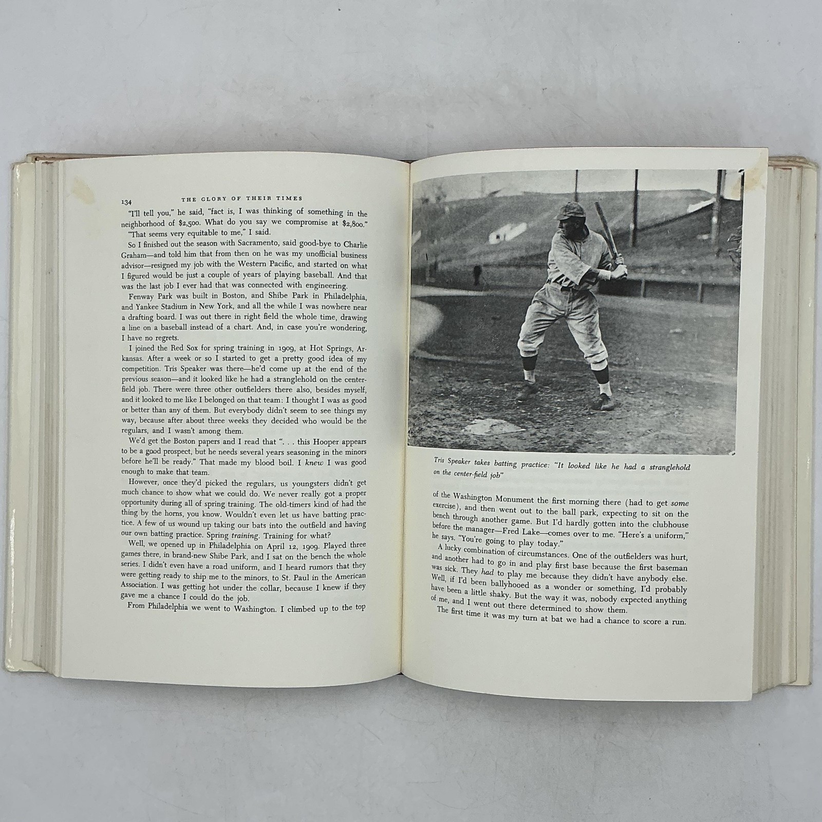 THE GLORY OF THEIR TIMES Lawrence S. Ritter 1966 Hardcover The Macmillan Company