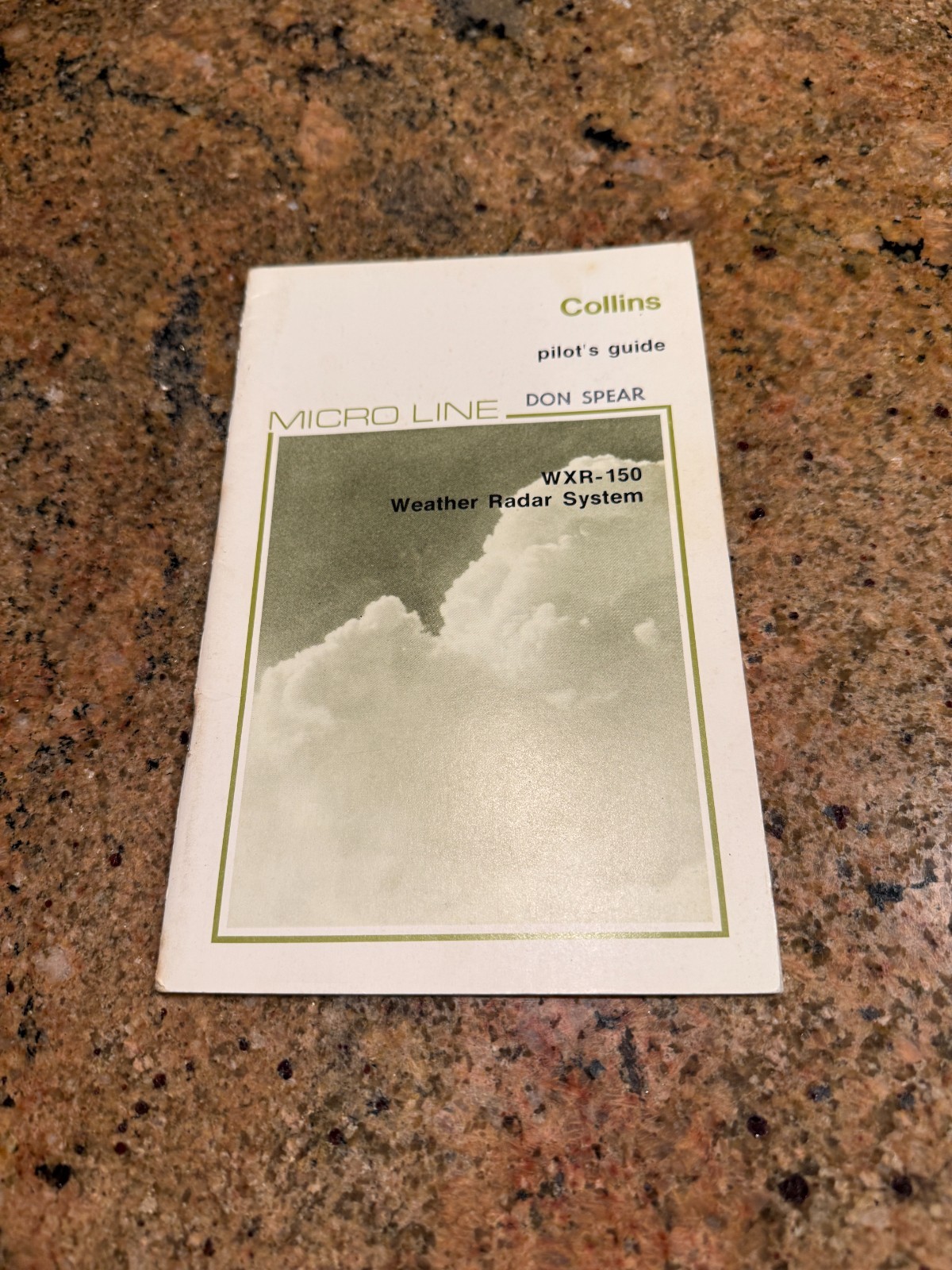Collins WXR-150 Weather Radar System Pilot’s Guide Micro Line