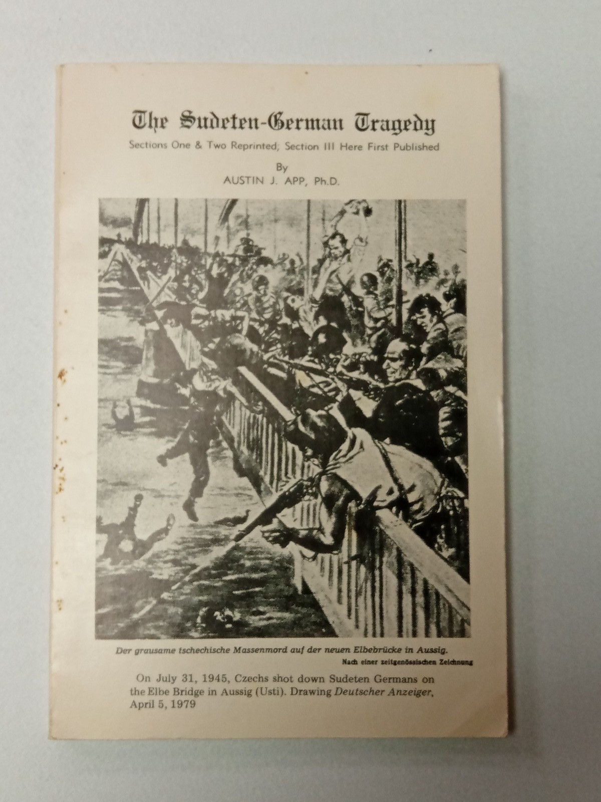 The Sudeten-German Tragedy by Austin App