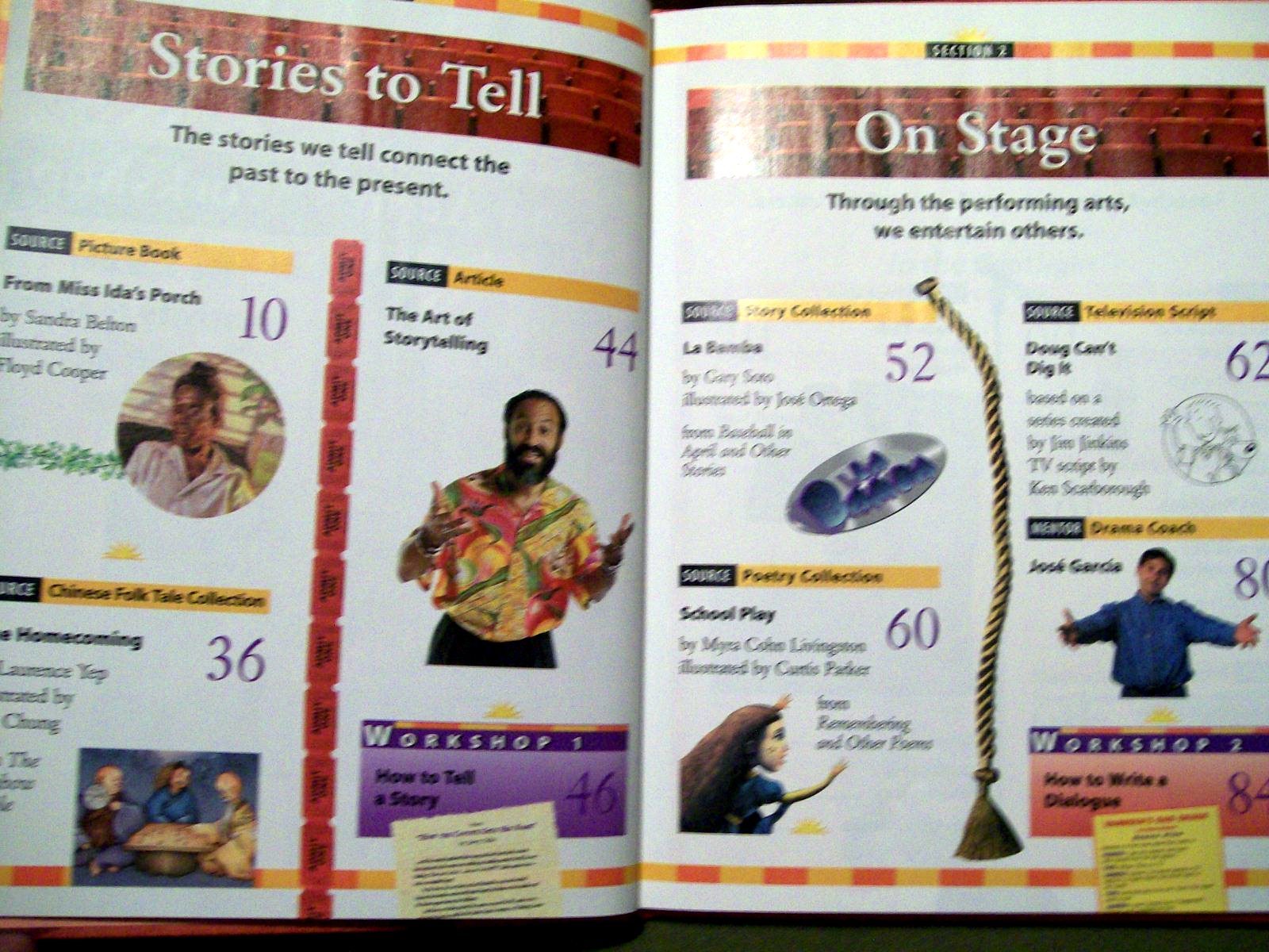 Scholastic Literacy Source Book 5th Grade 5.4 in the Spotlight (1996, Hardcover)