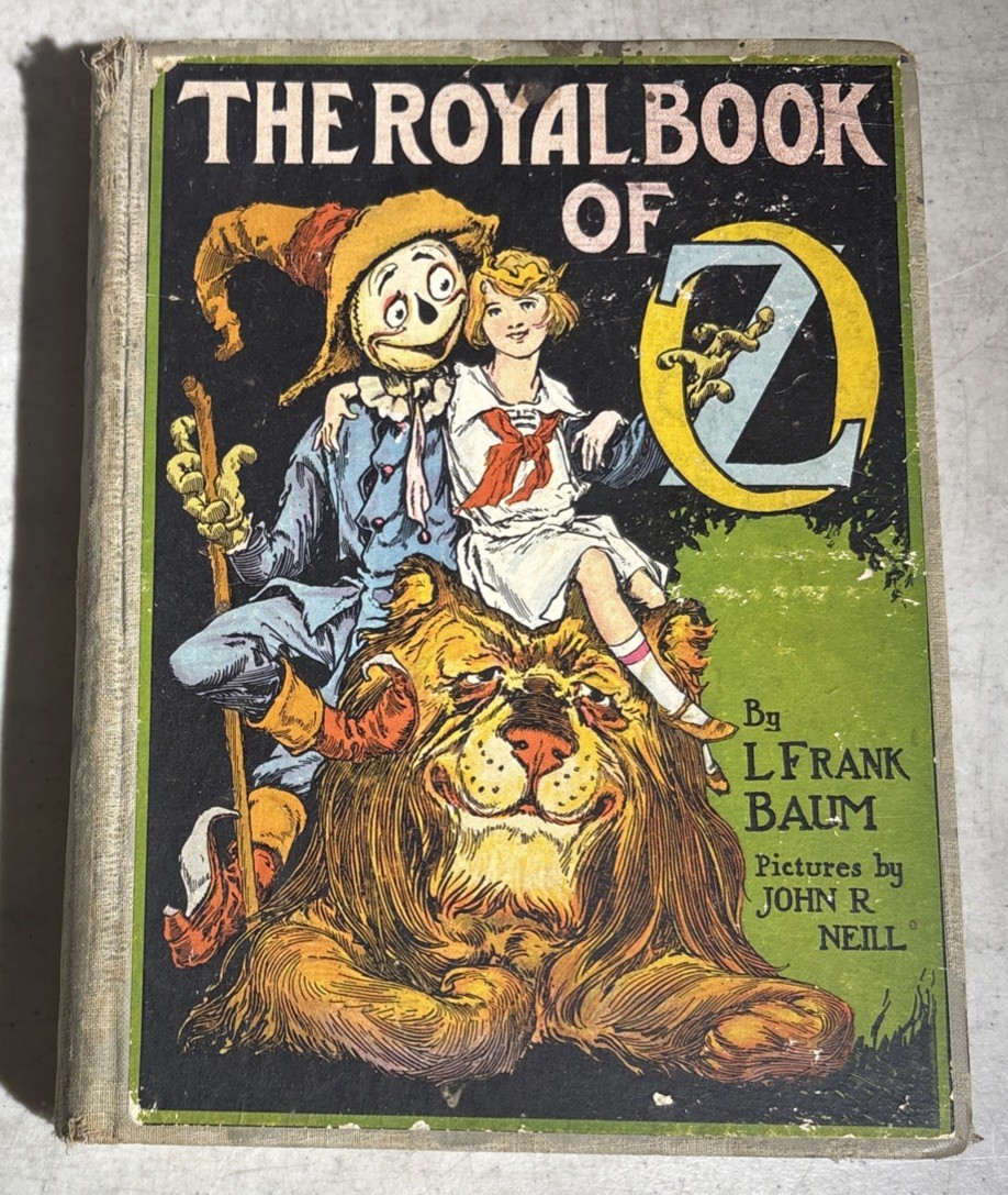 Rare The Royal Book of Oz, L. Frank Baum 1921, 1st Edition? Color Illustrations