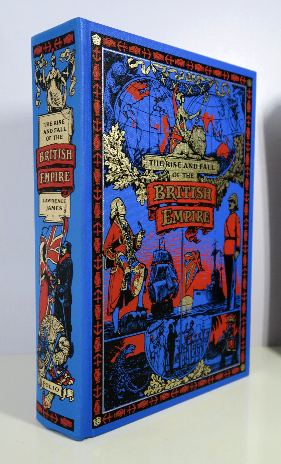The Rise & Fall Of The British Empire Lawrence James Folio Society 2004 READ
