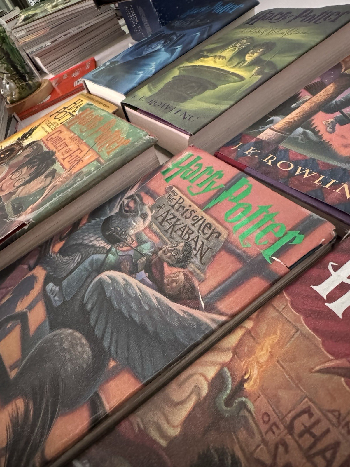 Harry Potter Complete Hardcover Set Books 1-7 + Cursed Child J.K. Rowling