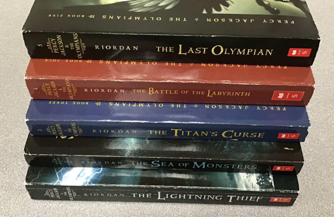 Percy Jackson & The Olympians Boxed Set Movie Edition The Complete Series