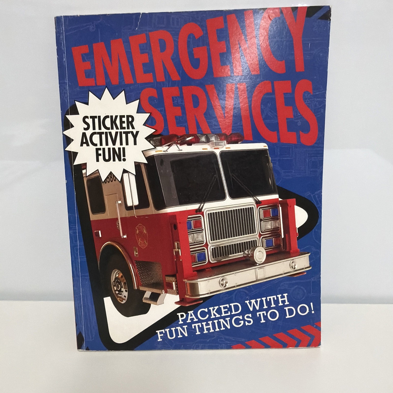 Emergency Services: Sticker Activity Fun – paperback Walden, Libby|Tiger Tal…