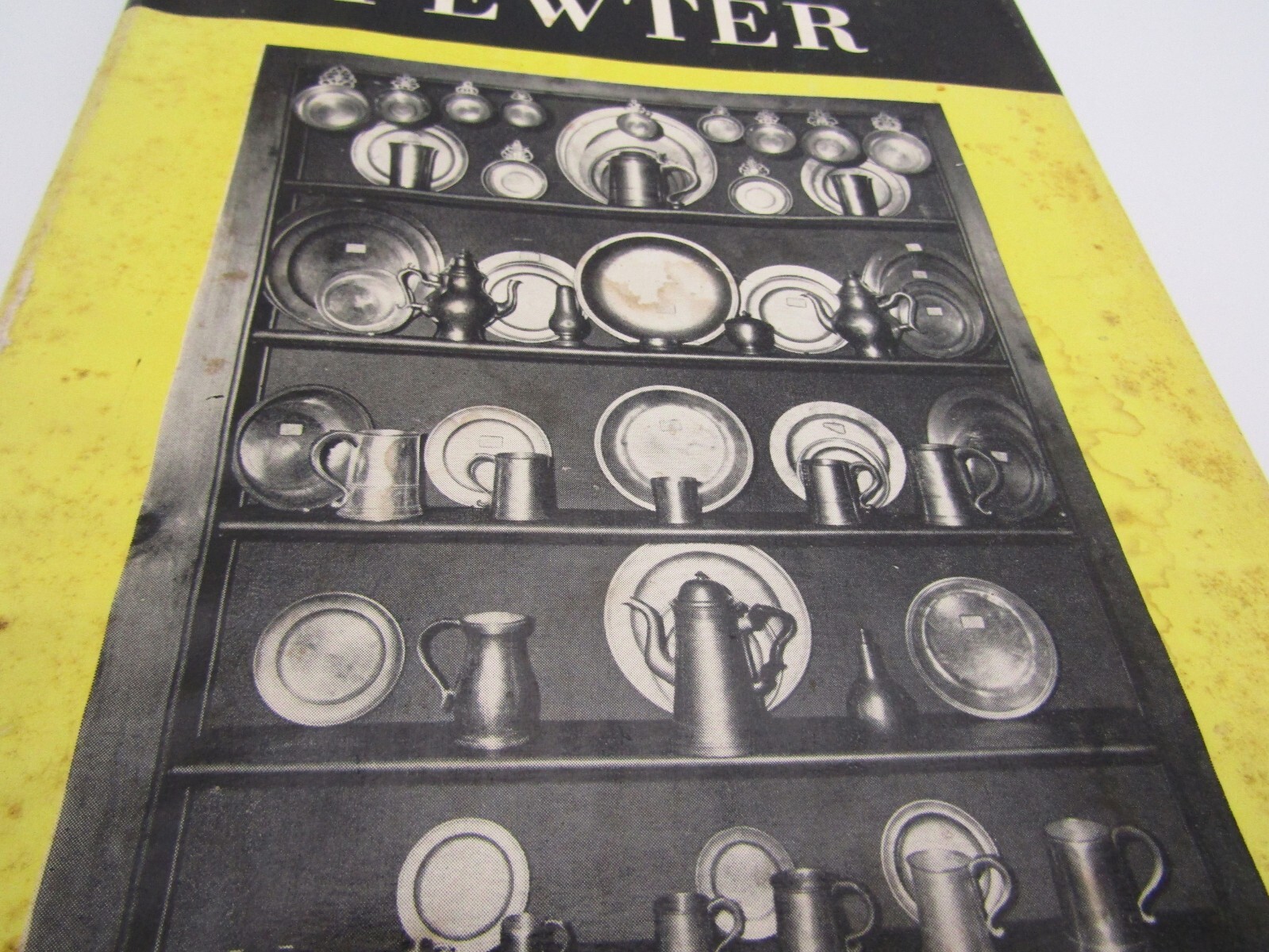 1957 Guide To American Pewter By Carl Jacobs Illustrated Hardcover 216 Pages