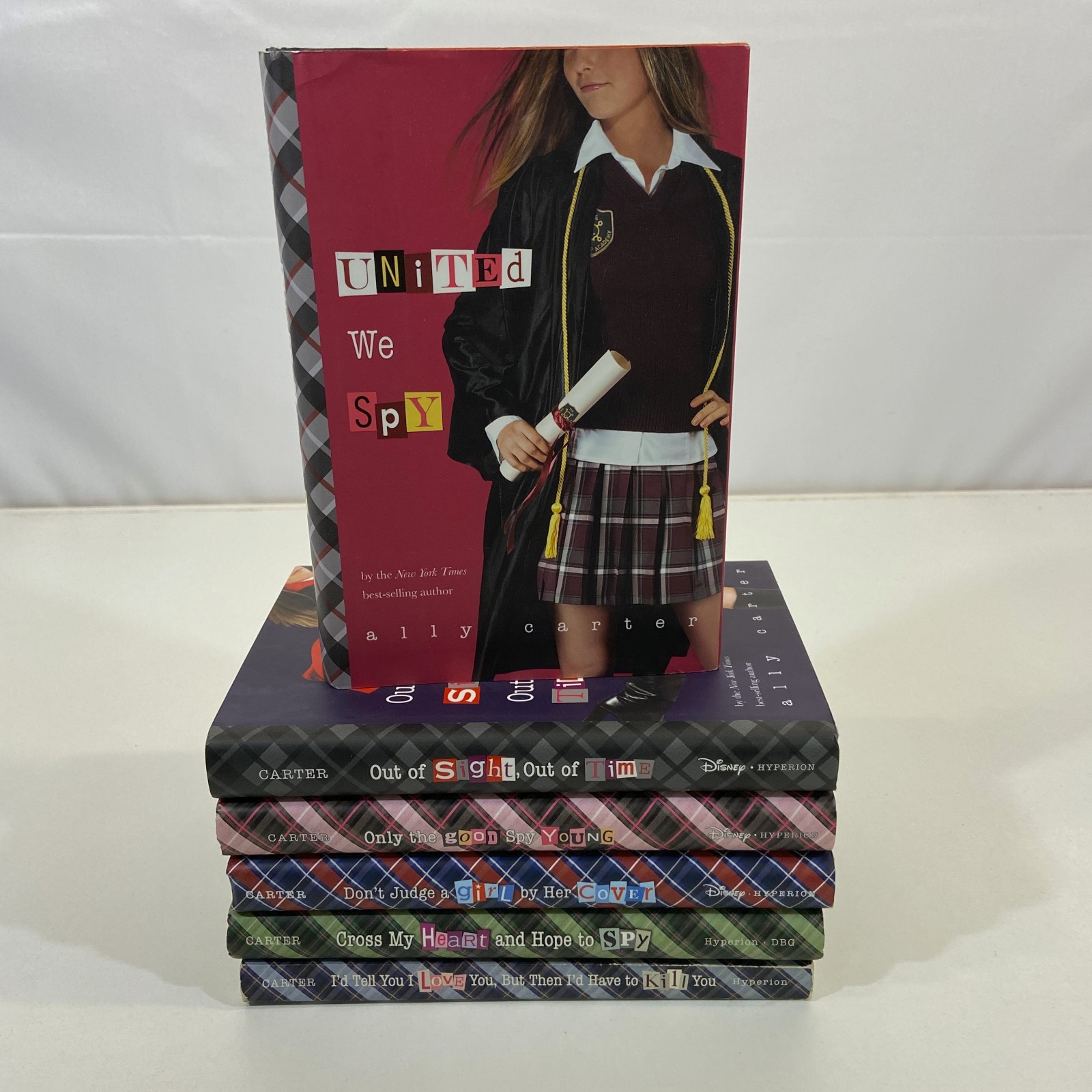 6 Ally Carter Gallagher Girls Complete Series Mixed Books Disney Hyperion Lot