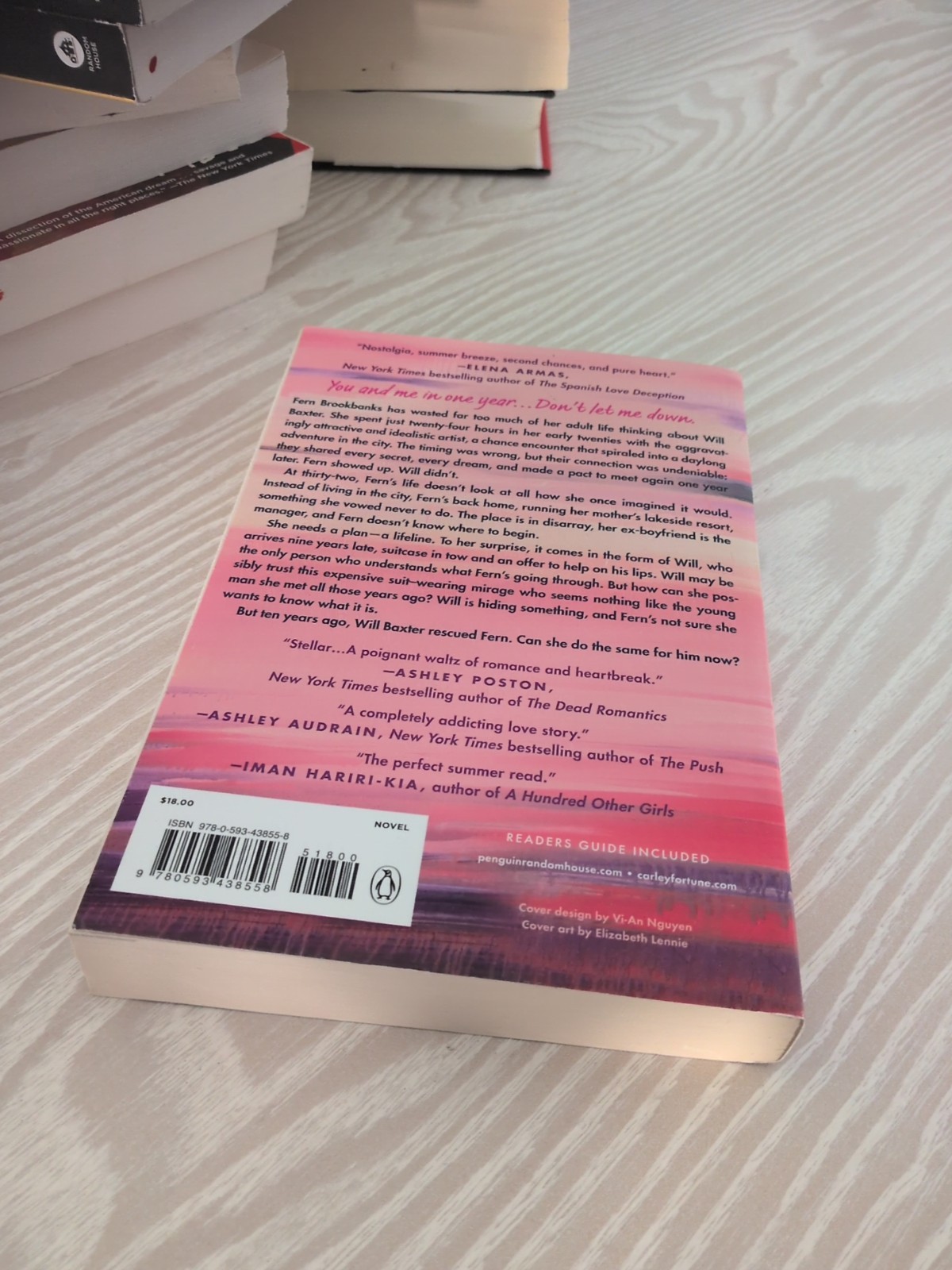 Meet Me at the Lake by Carley Fortune Trade Paperback Exclusive Edition Penguin