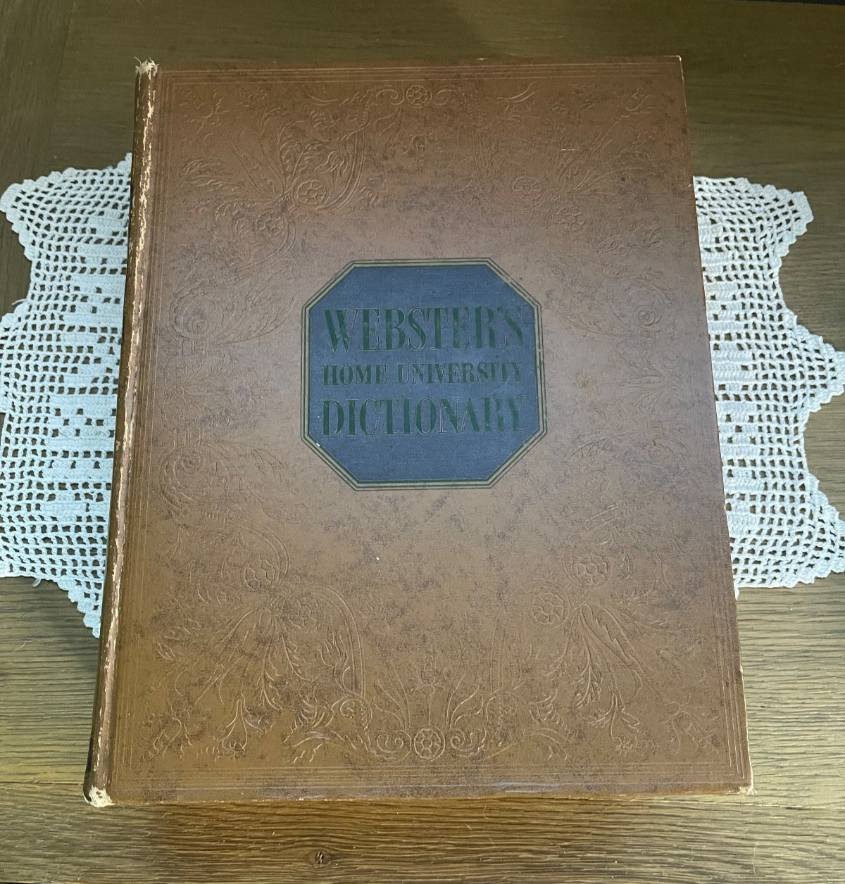 1961 Websters Home University Dictionary Large Type Edition Books Inc New York