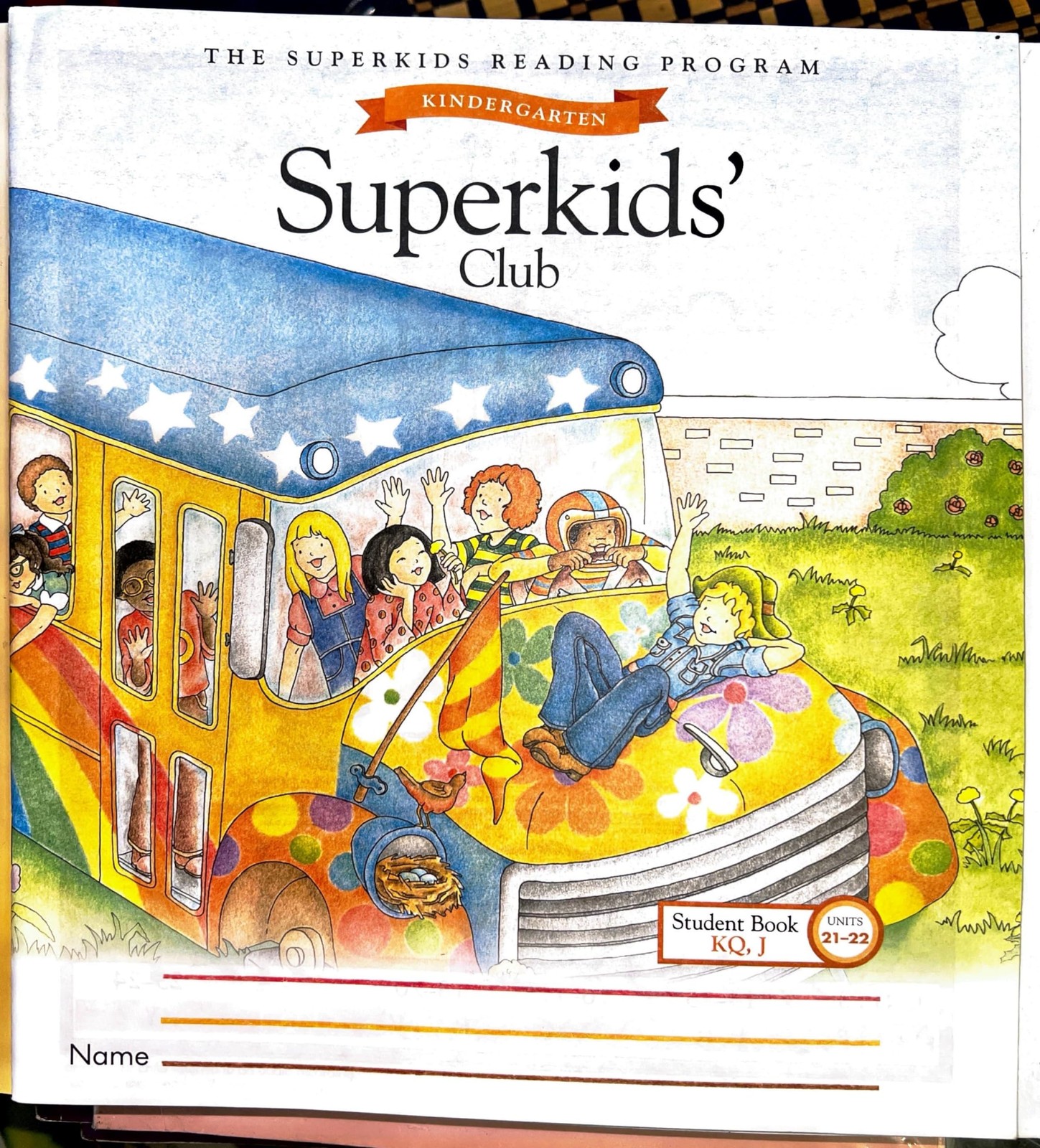 The Superkids Reading Program Club ,Kindergarten , Student Book K,Q,J ,Units…