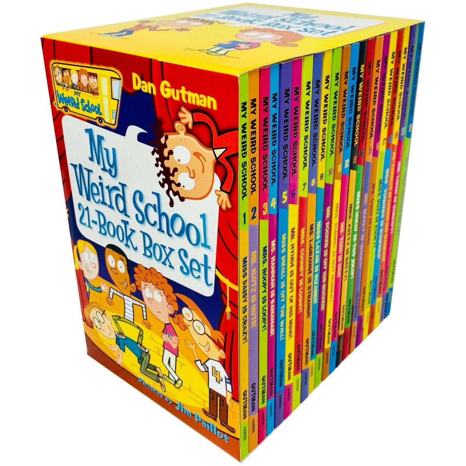 My Weird School Collection 21 Books Box Set by Dan Gutman NEW