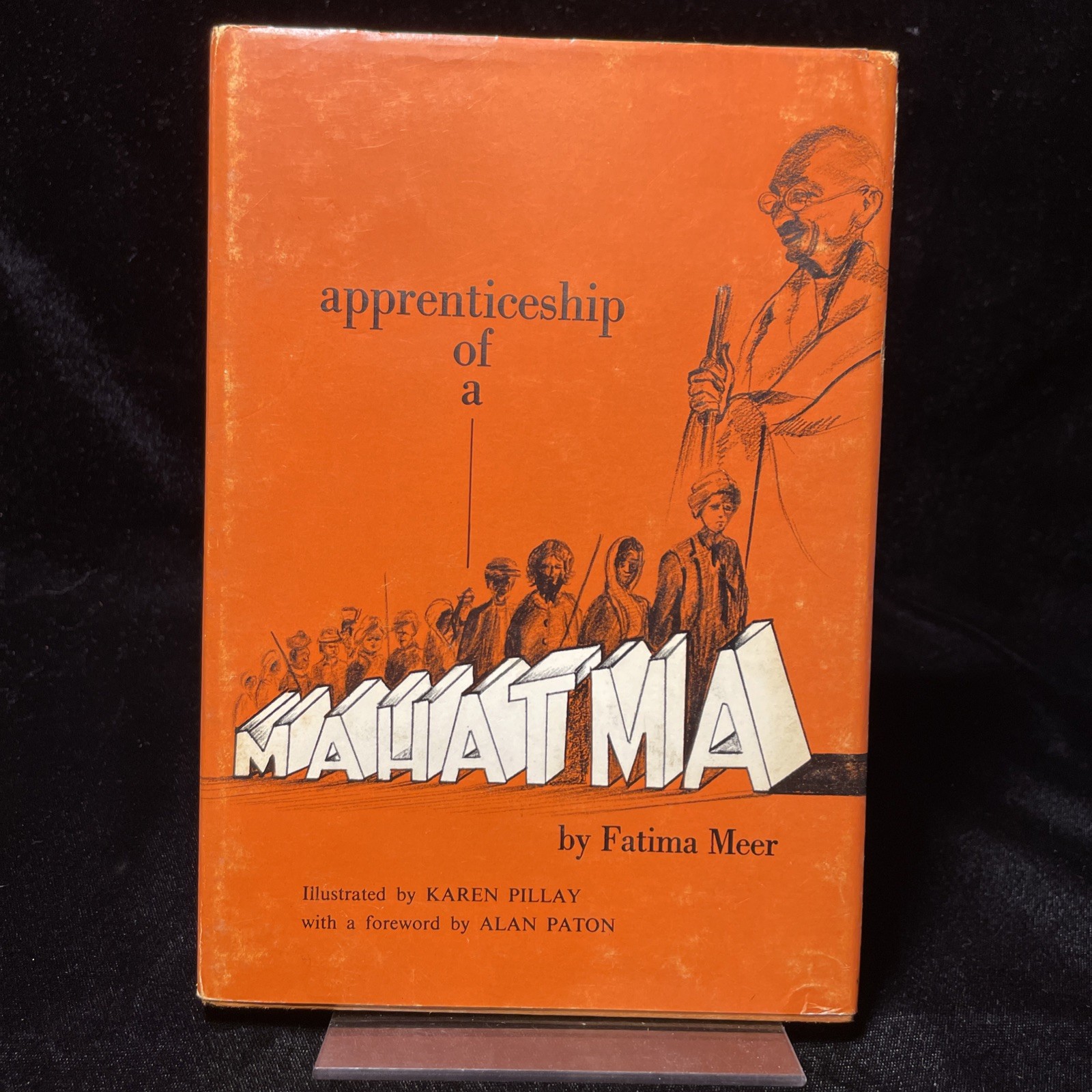 Young Mahatma Gandhi hardback Apprenticeship of a … Fatima Meer India