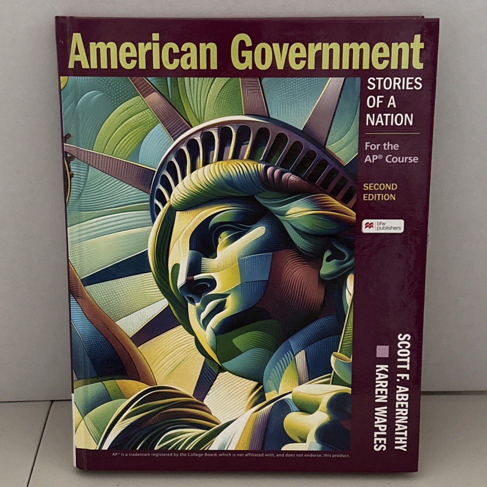 American Government: Stories of a Nation AP 2nd Edition Hardcover NEW