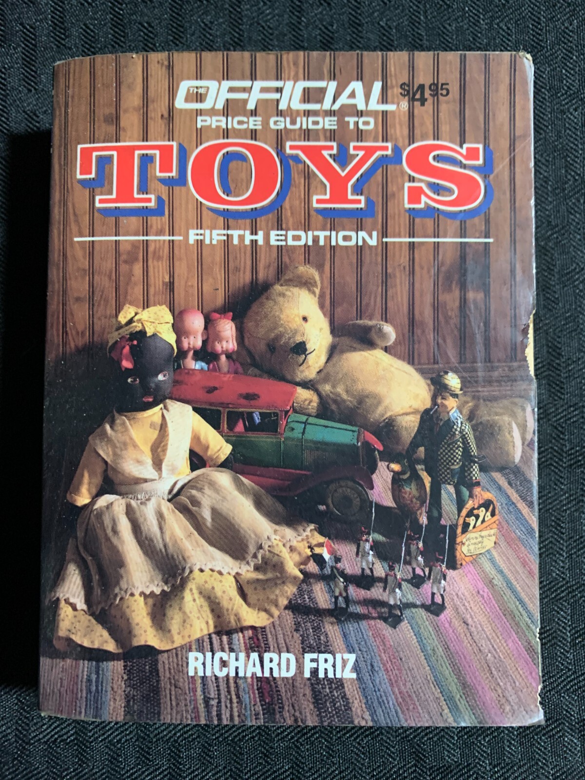 1988 Official Price Guide to TOYS Richard Friz VG 4.0 5th Edition HoC Paperback