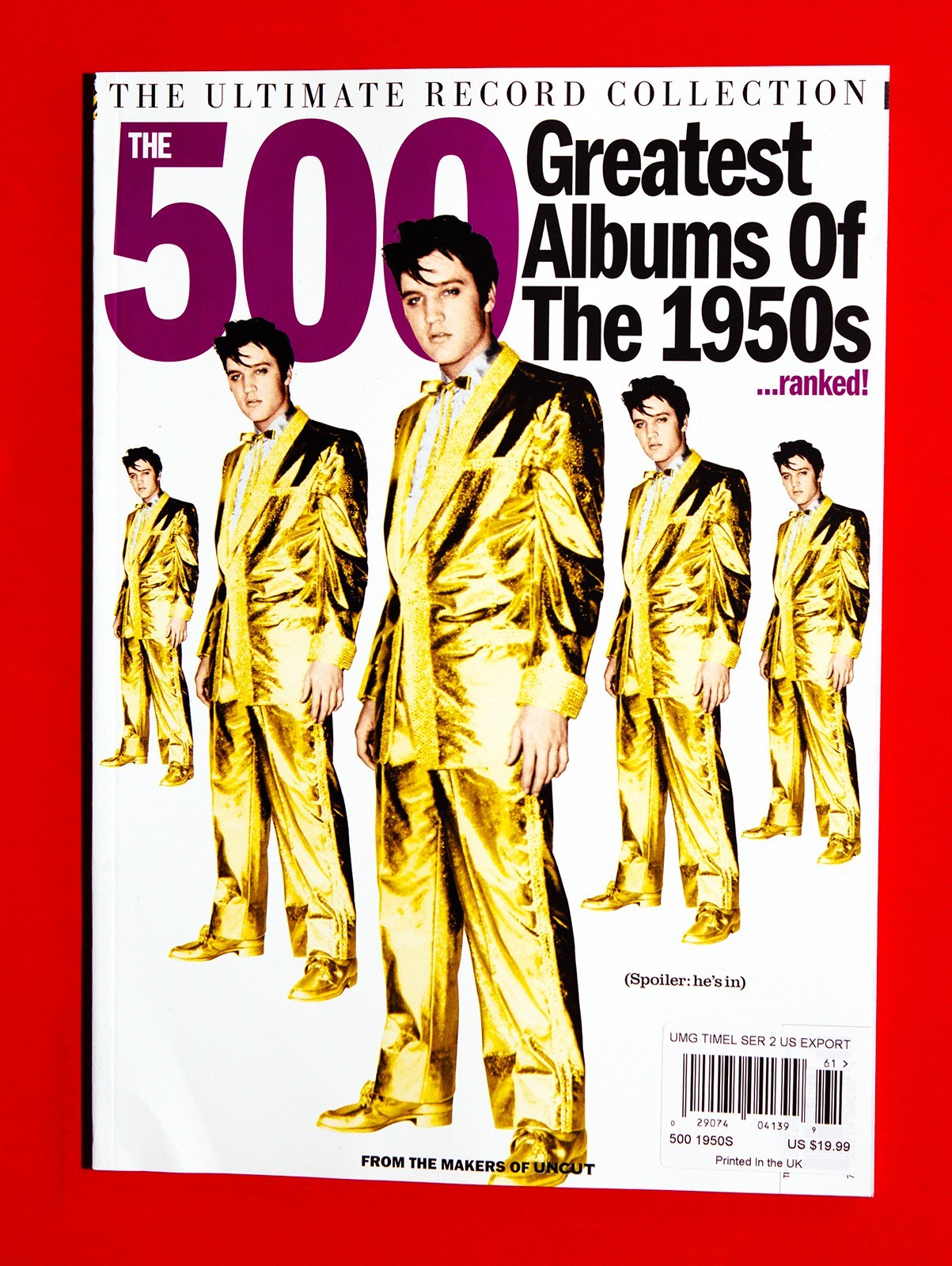 UNCUT Magazine 2026 ULTIMATE 500 GREATEST ALBUMS OF THE 1950s – ELVIS PRESLEY