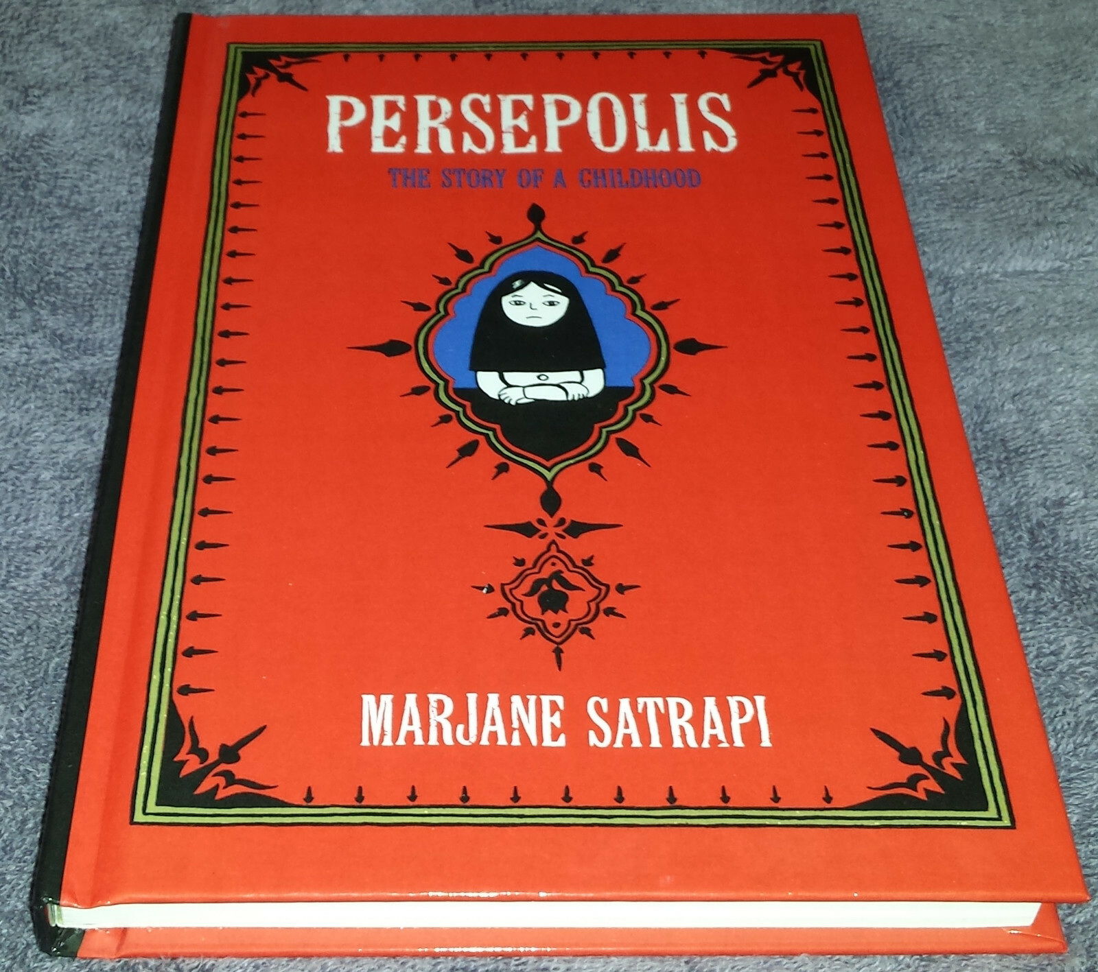 Persepolis: The Story of a Childhood ~Pantheon Graphic Novels HB Marjane Satrapi