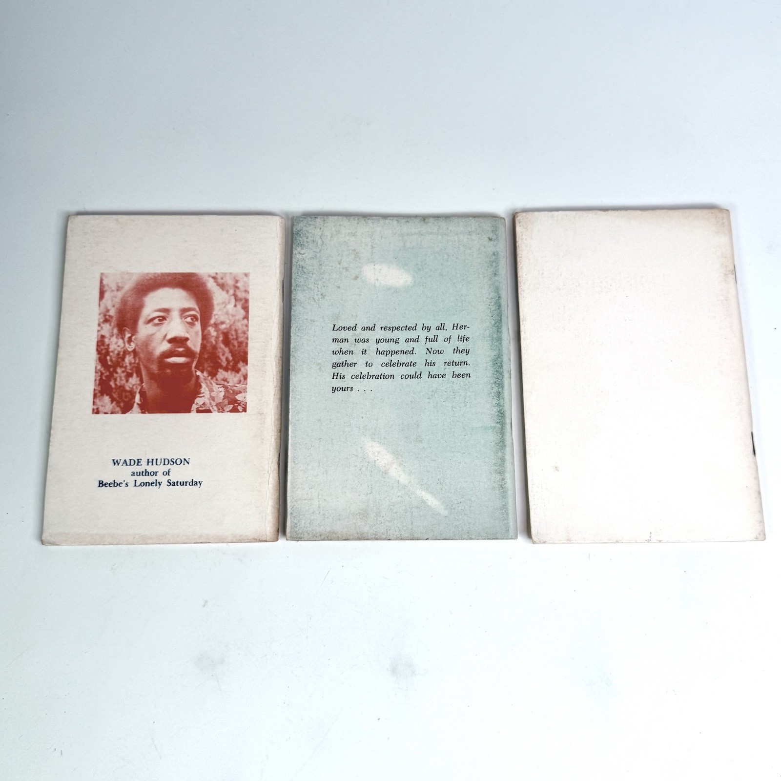 3 New Dimension Publishing Books / Plays 1968-1974 Black Culture / History RARE