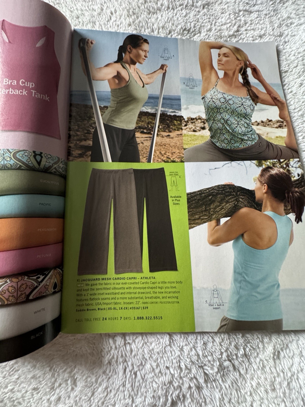 ATHLETA Catalog Spring Preview 2007 72 Pages EXCELLENT Condition