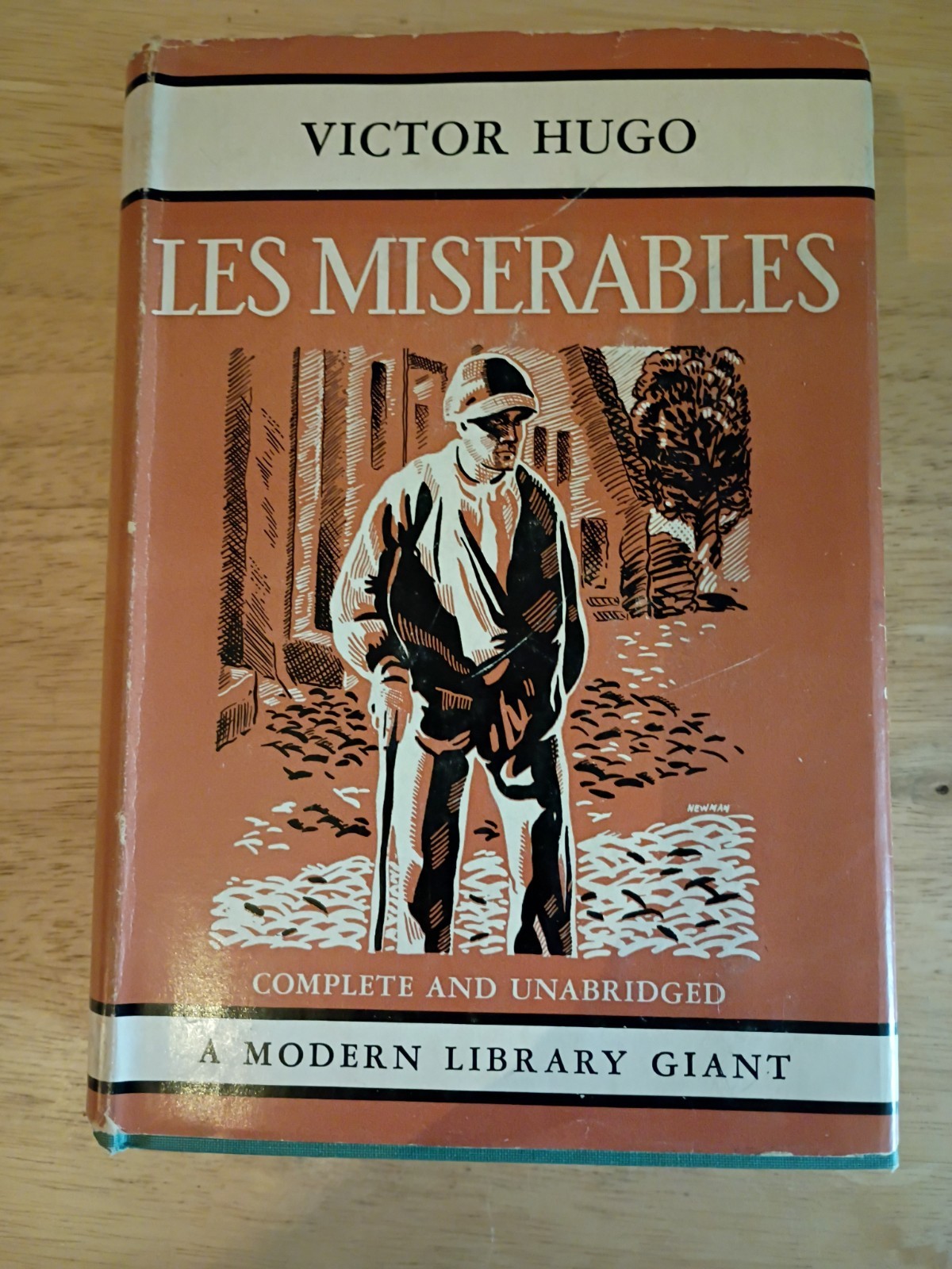 Les Misérables Victor Hugo Modern Library Giant HC/DJ Complete & Unabridged