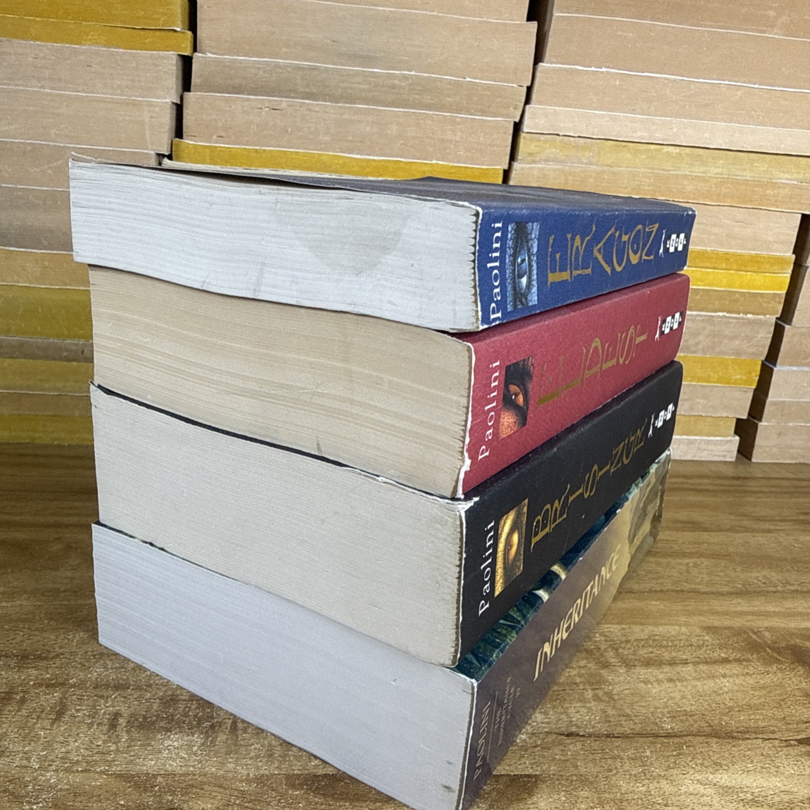 INHERITANCE CYCLE Christopher Paolini Books 1-4 Paperback Set Lot Bundle Pb