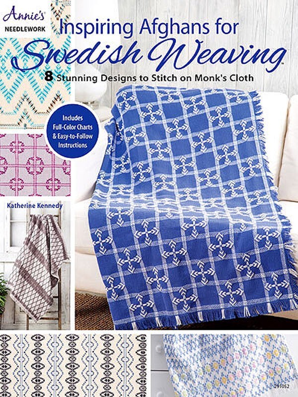 Inspiring Afghans for Swedish Weaving Book Annie’s Needlework