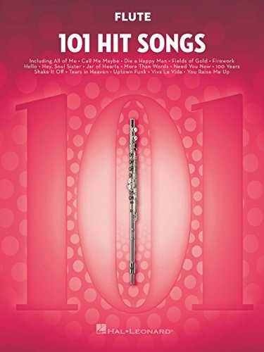 101 Hit Songs for Flute | Pop Songbook – Paperback, by Various – Very Good