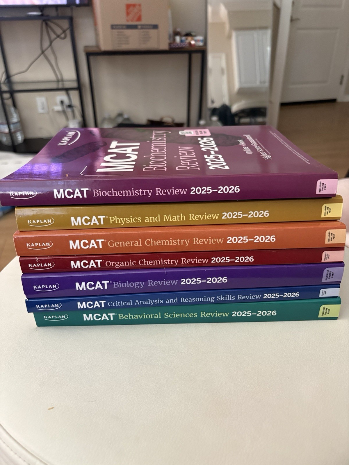 Kaplan MCAT Review 2025-2026 Study Guide Collection BRAND NEW