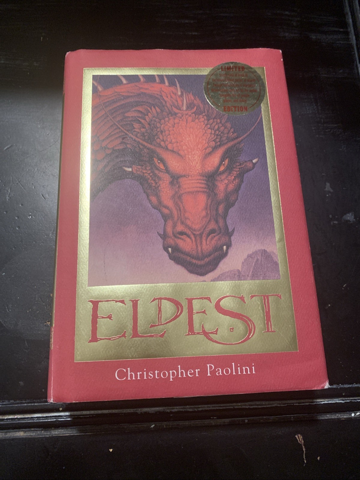 Eragon: Eldest by Christopher Paolini 2006 HCDJ Limited 1st/1st Edition & Poster