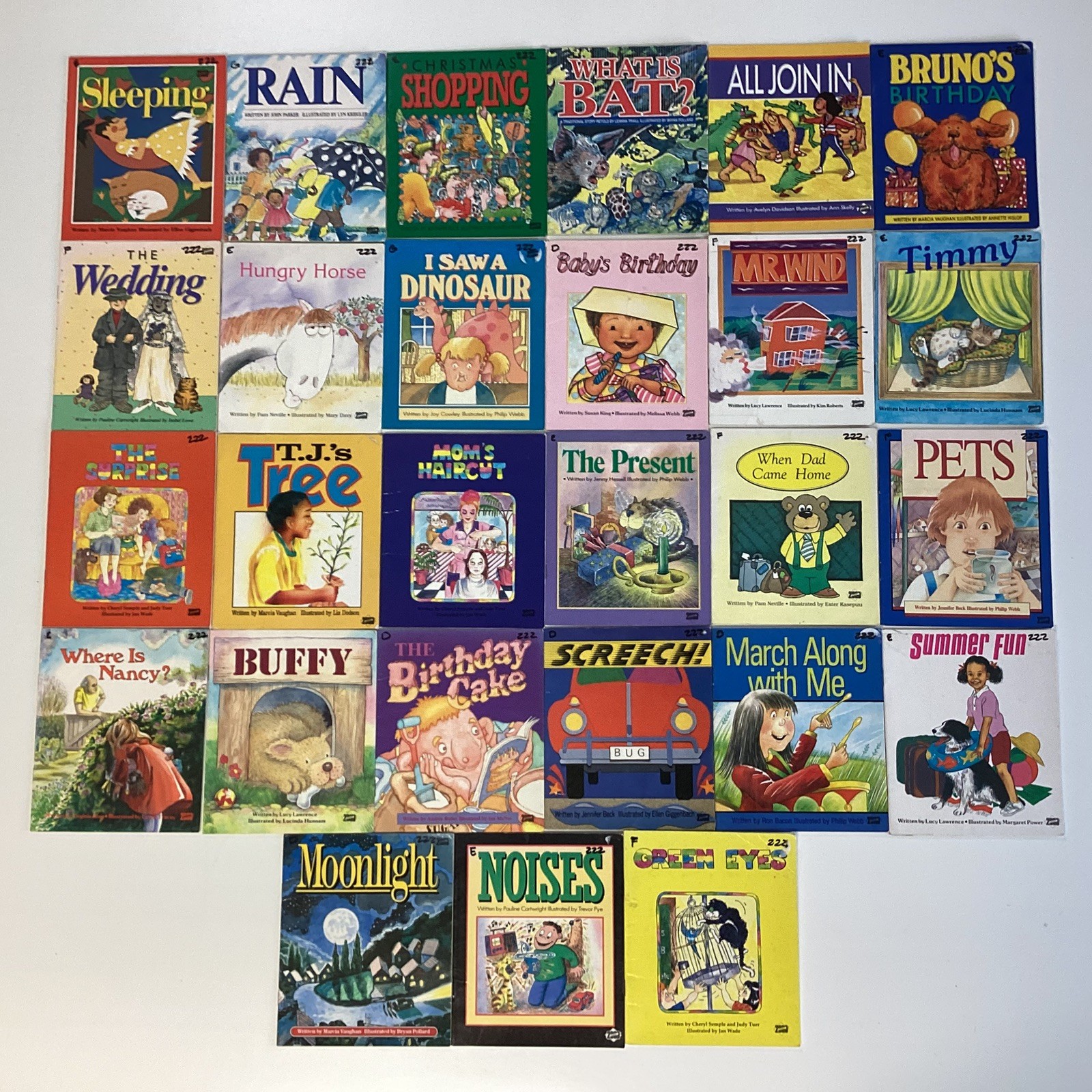 1st Grade 27 Reader Lot Rigby Literacy 2000 Level D-I