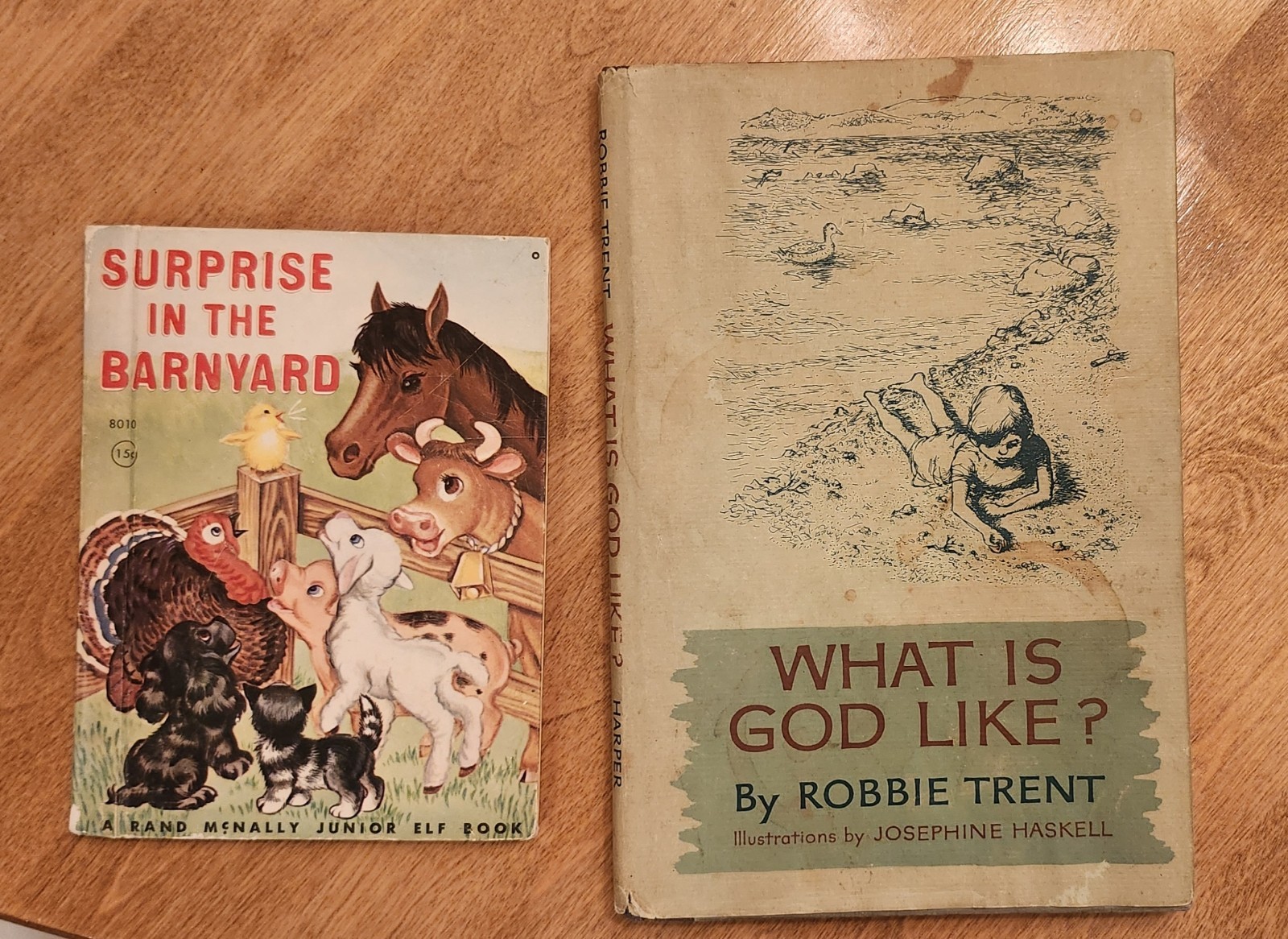 2 Collectible Childrens Books – SEE DESCRIPTIONS AND PICTURES
