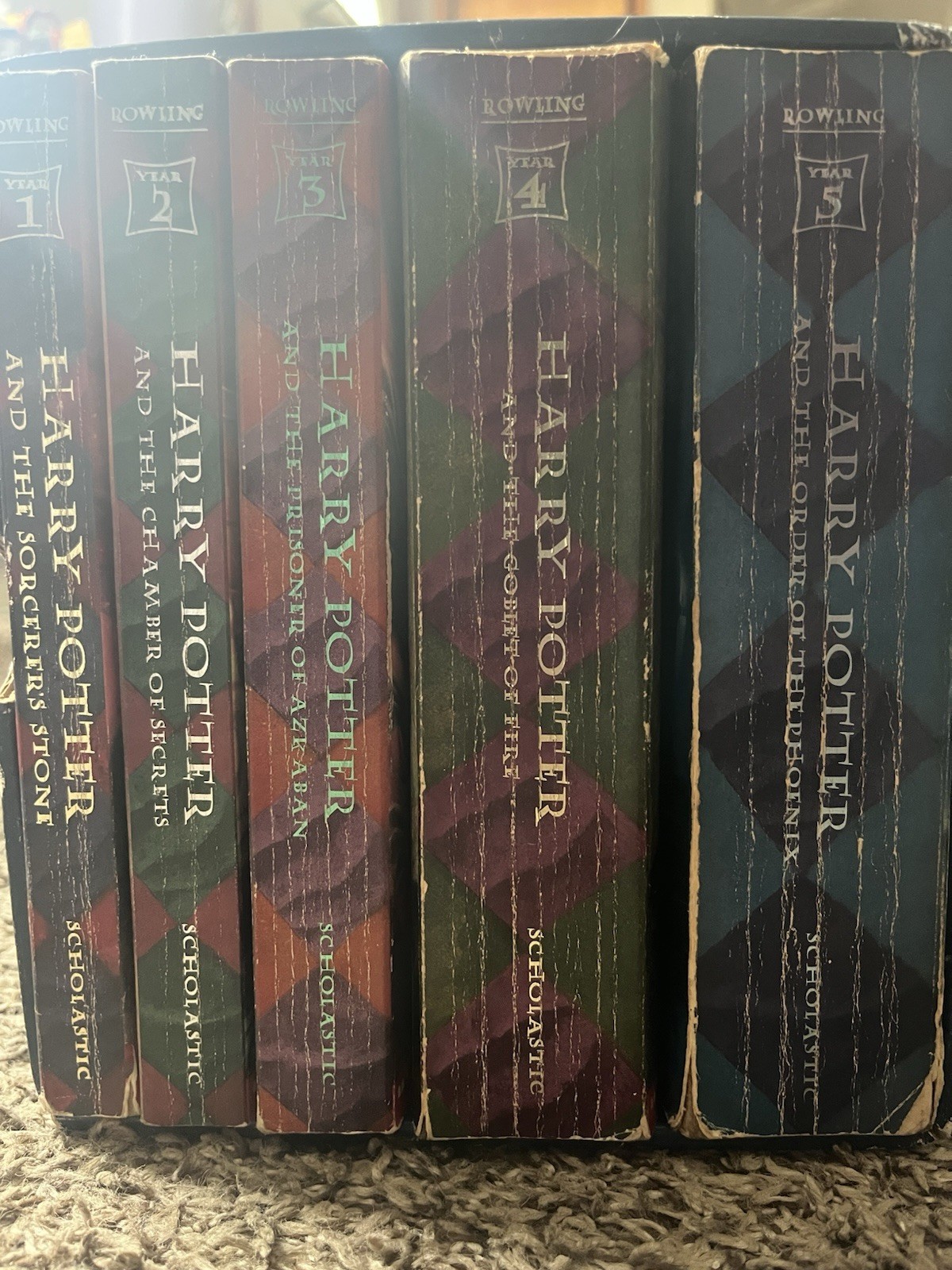 Harry Potter Book Set (Books 1–5) – Illustrated by Mary GrandPré